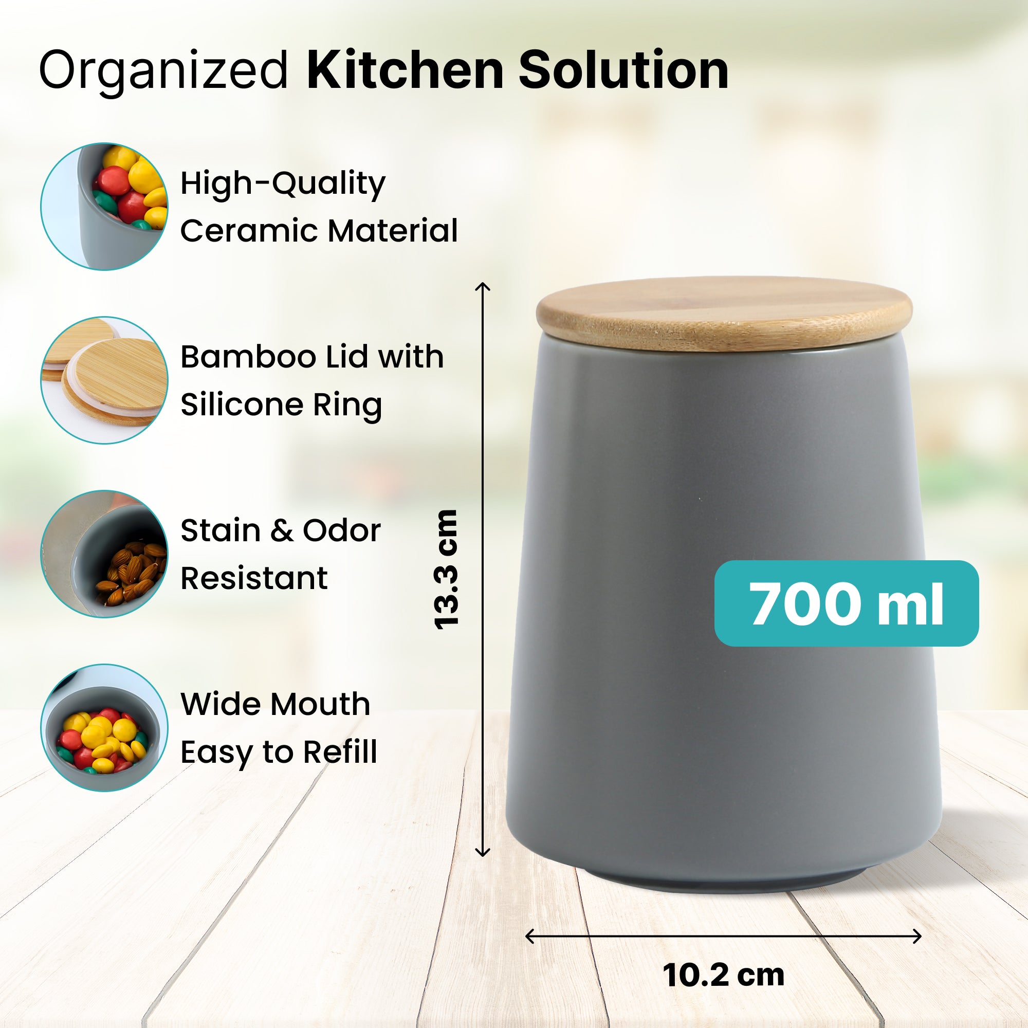 The Better Home airtight containers - preserving food freshness