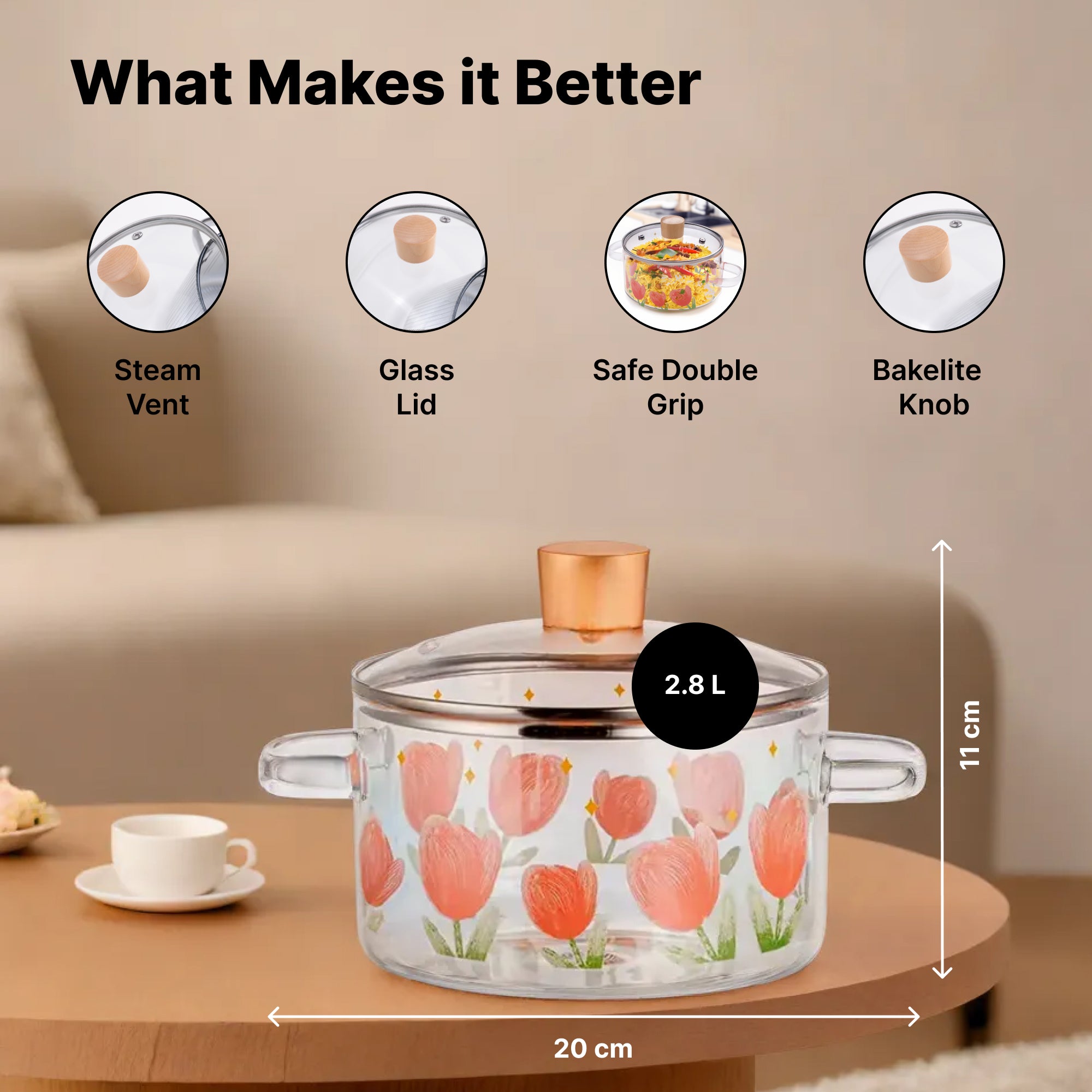 UMAI cooking pot - induction stovetop use