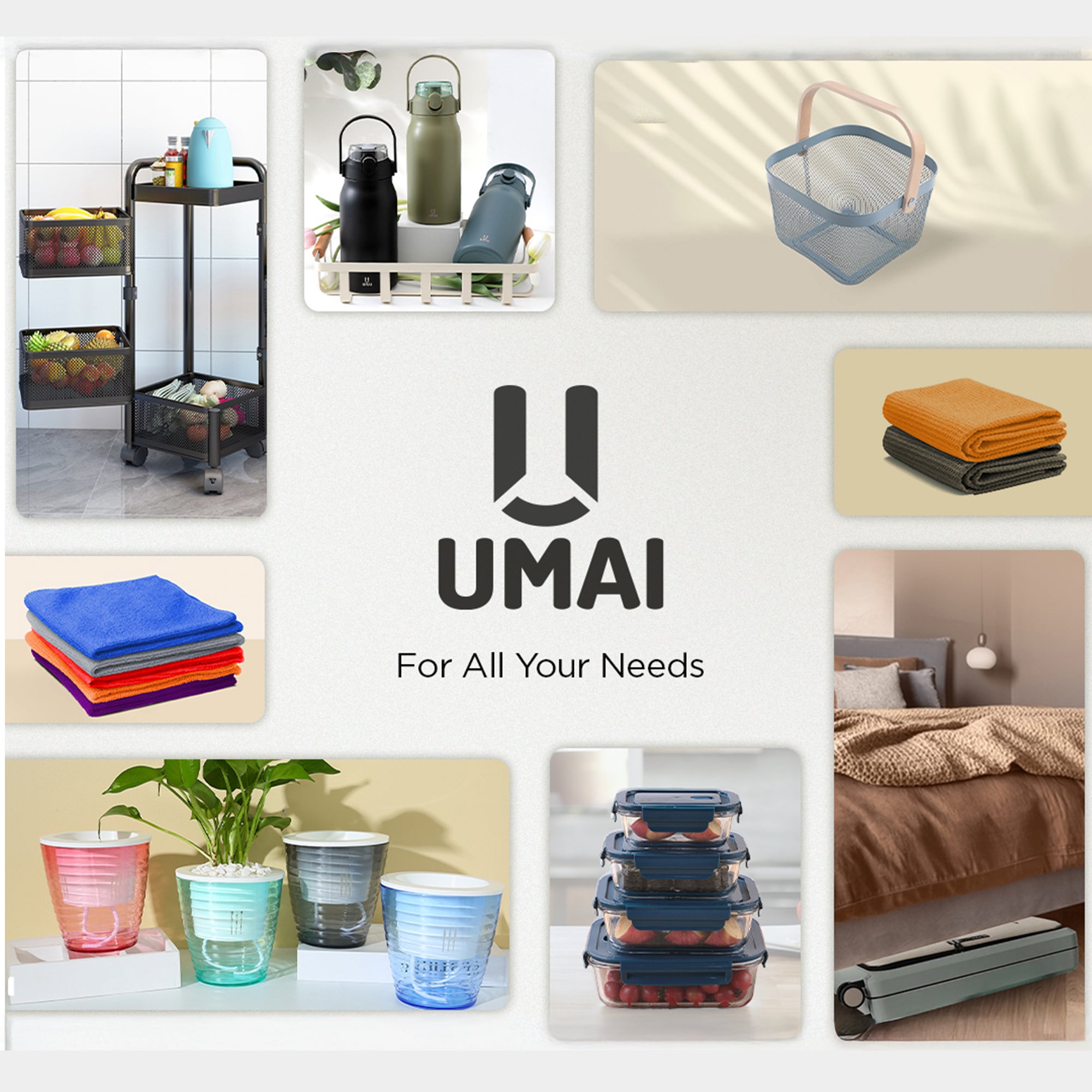 UMAI salt and pepper mill set - ideal for dinner parties