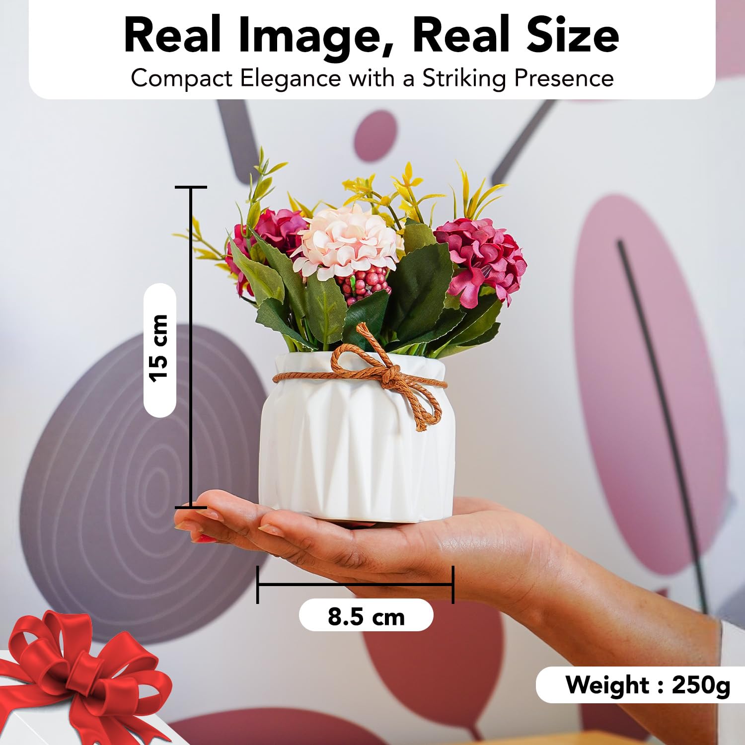 Ekhasa Chrysanthemum vase - perfect for weddings and gifts