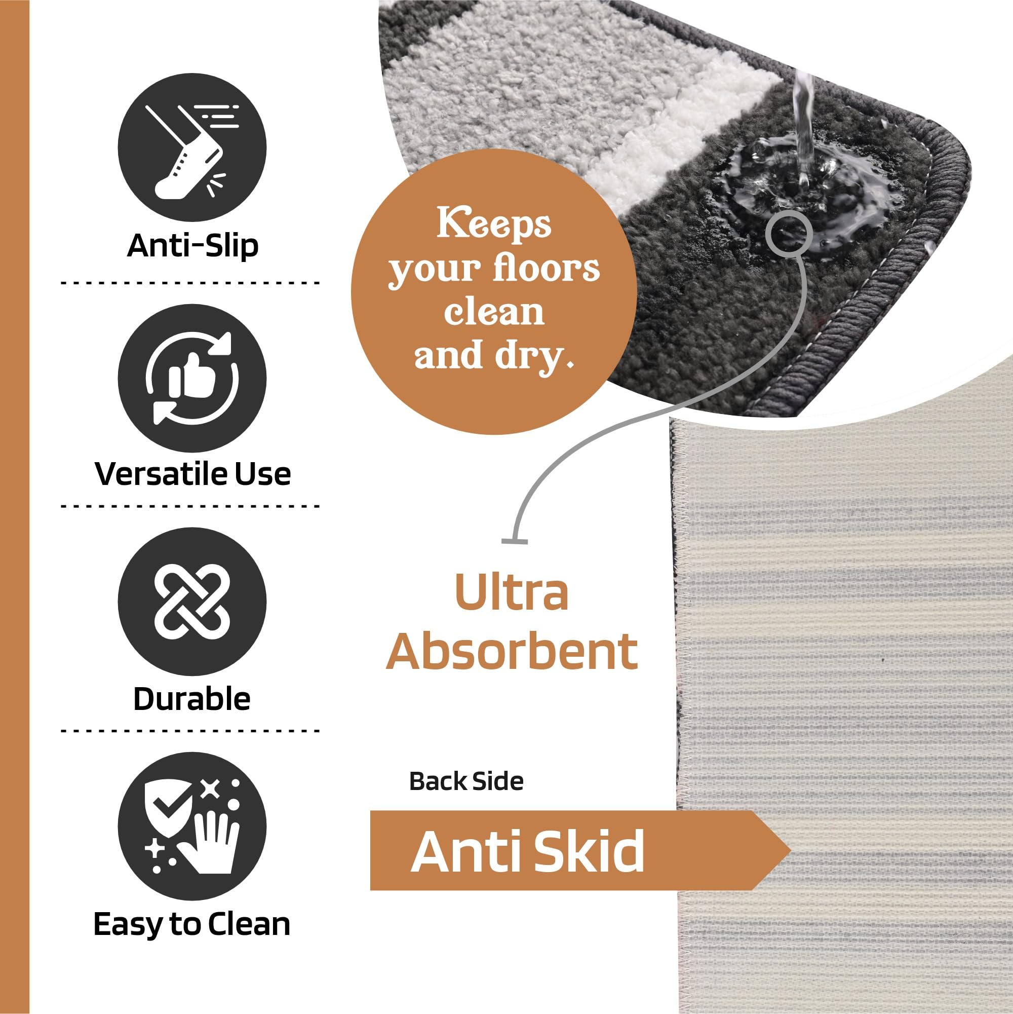 Kuber Industries doormat - main entrance use case