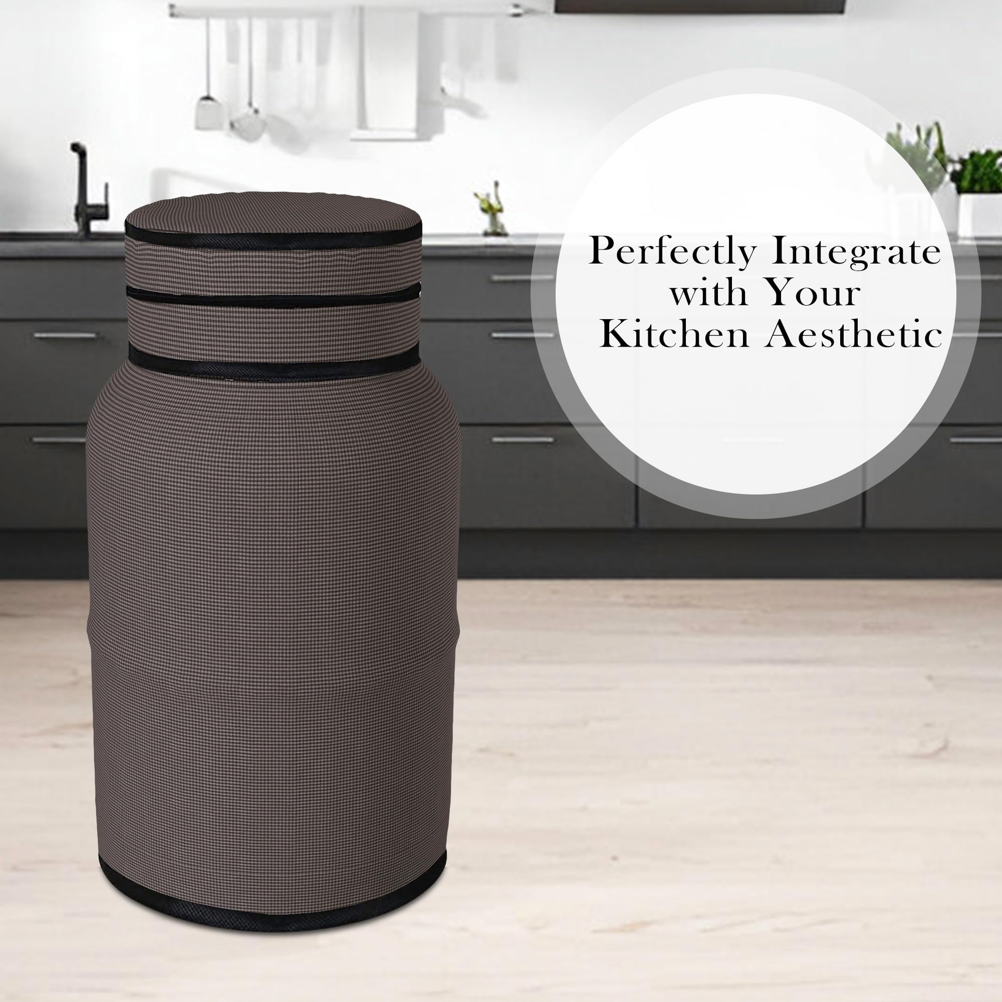 Kuber Cylinder Cover - Stylish kitchen protection