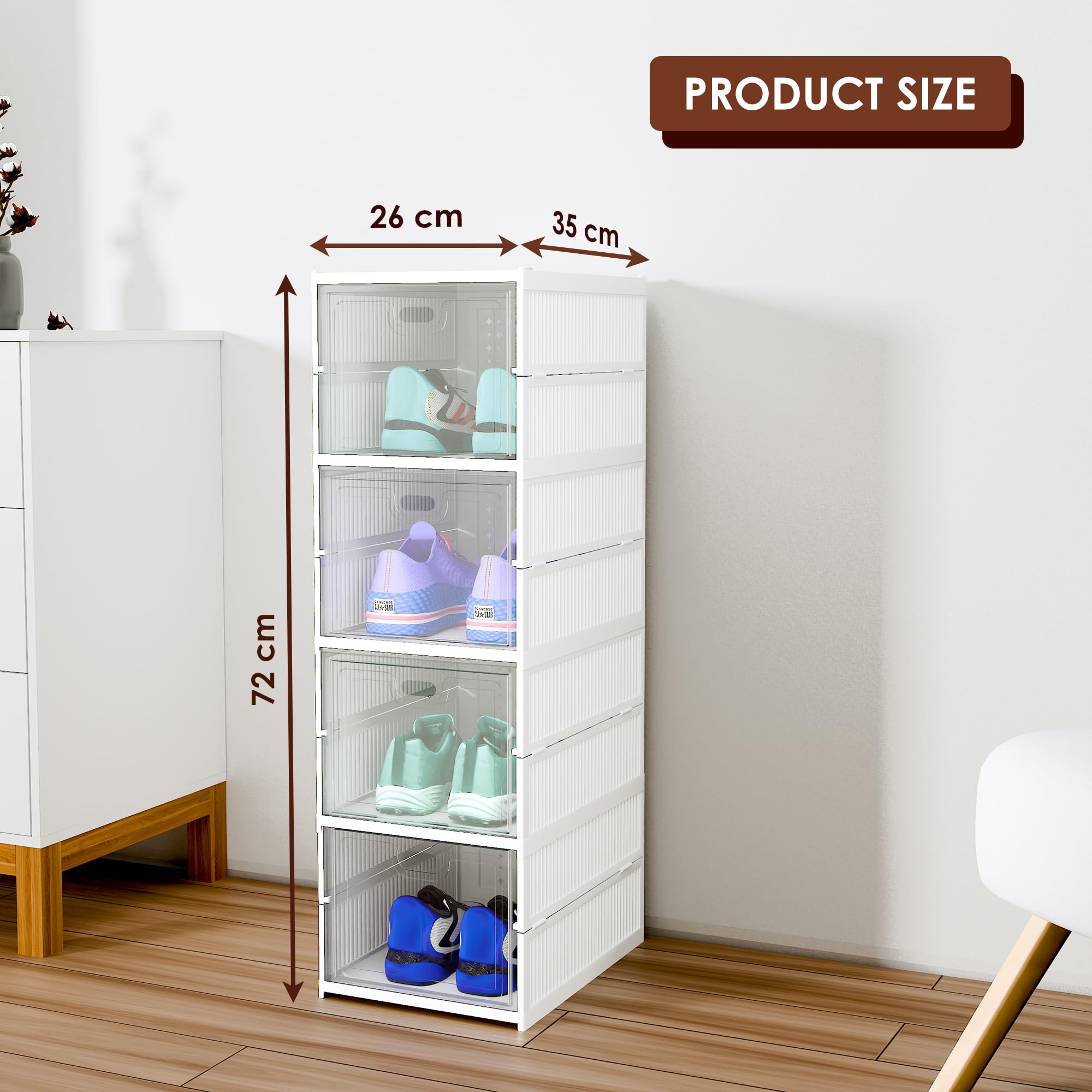 Kuber Industries shoe rack - space-saving furniture