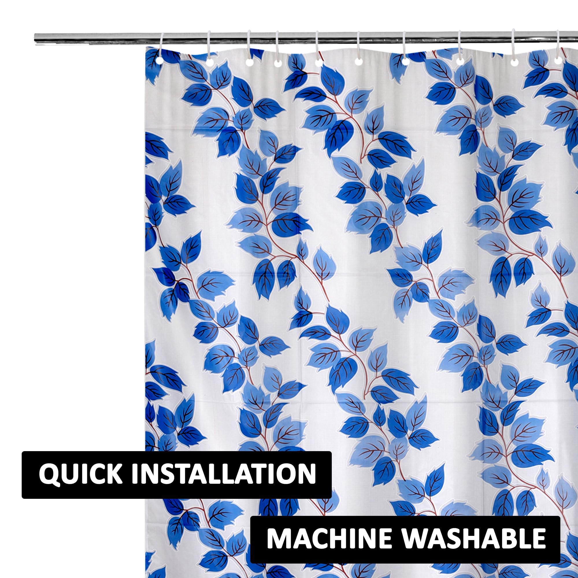 Kuber Industries shower curtain - Bathroom privacy enhancement