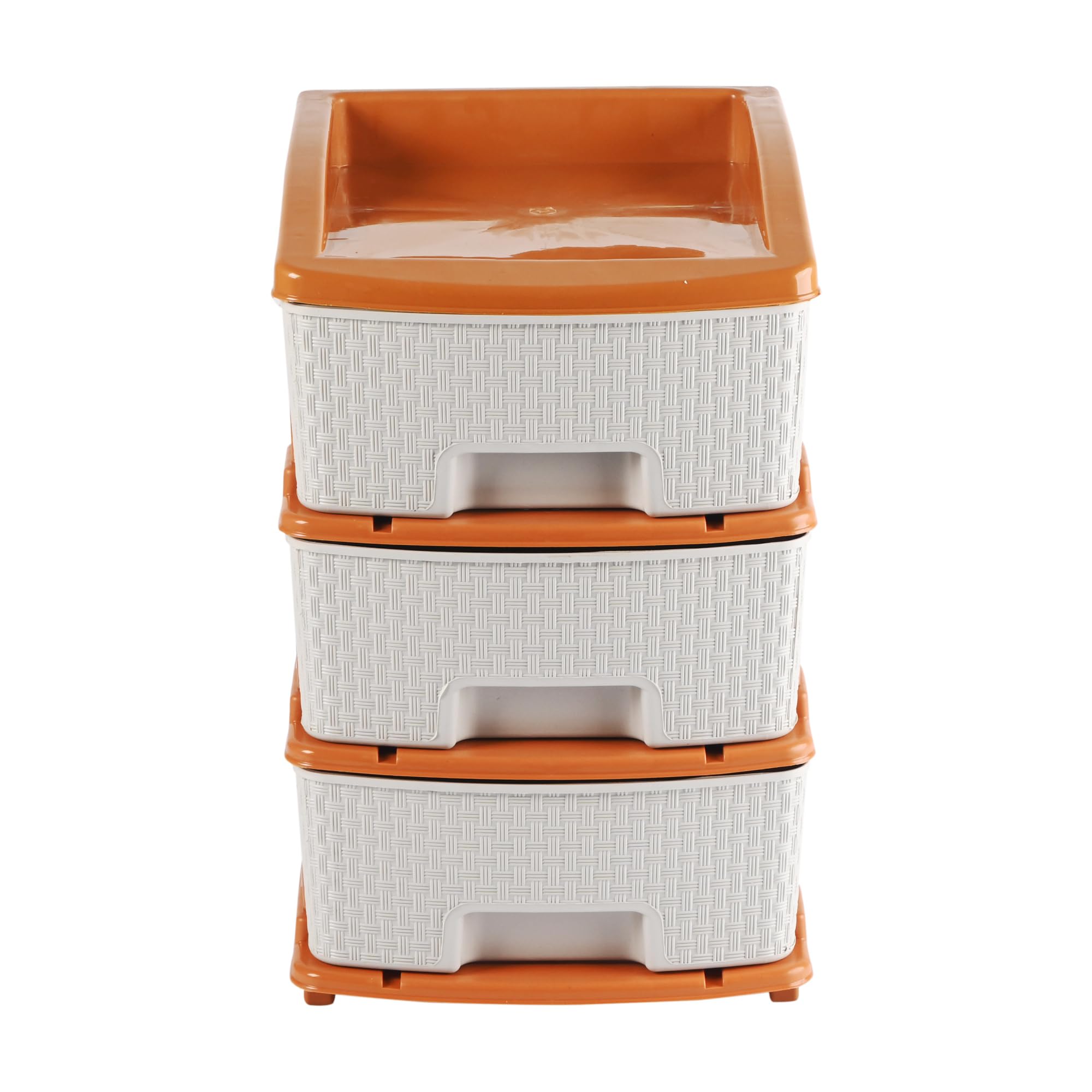 Kuber Industries 3-Tier Organizer - Durable Plastic Storage