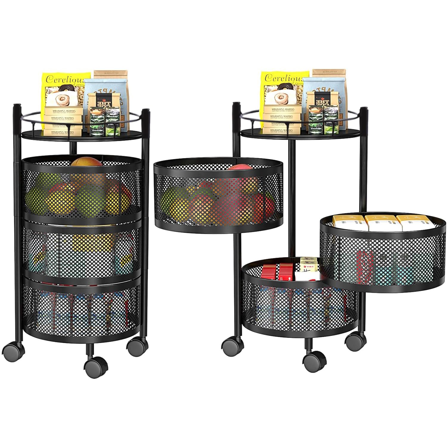 Kuber Industries storage trolley - Space-saving storage solution