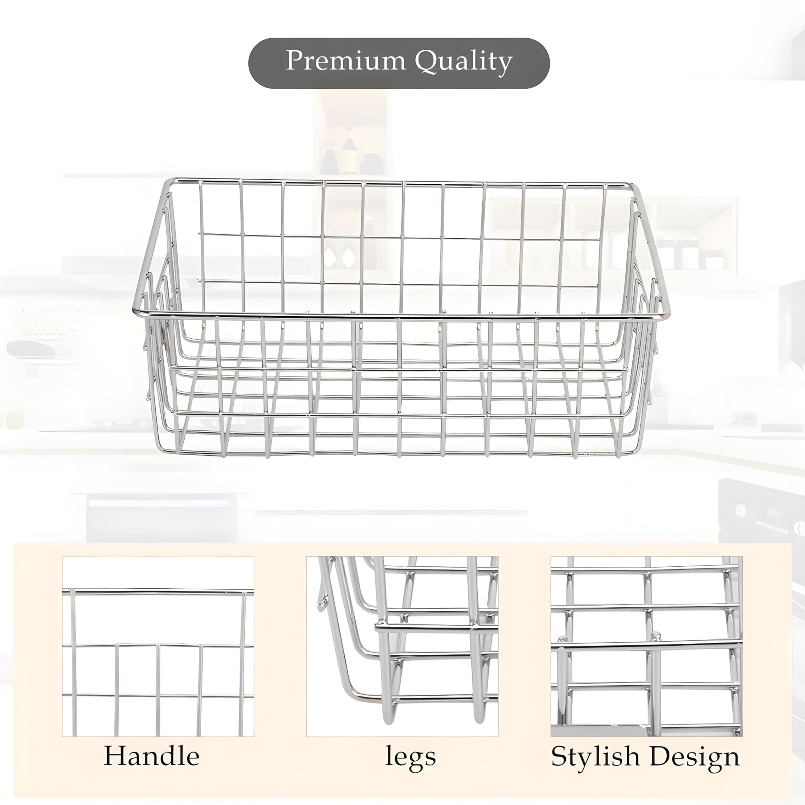 Kuber Industries Dish Drying Rack - Elegant dish storage solution