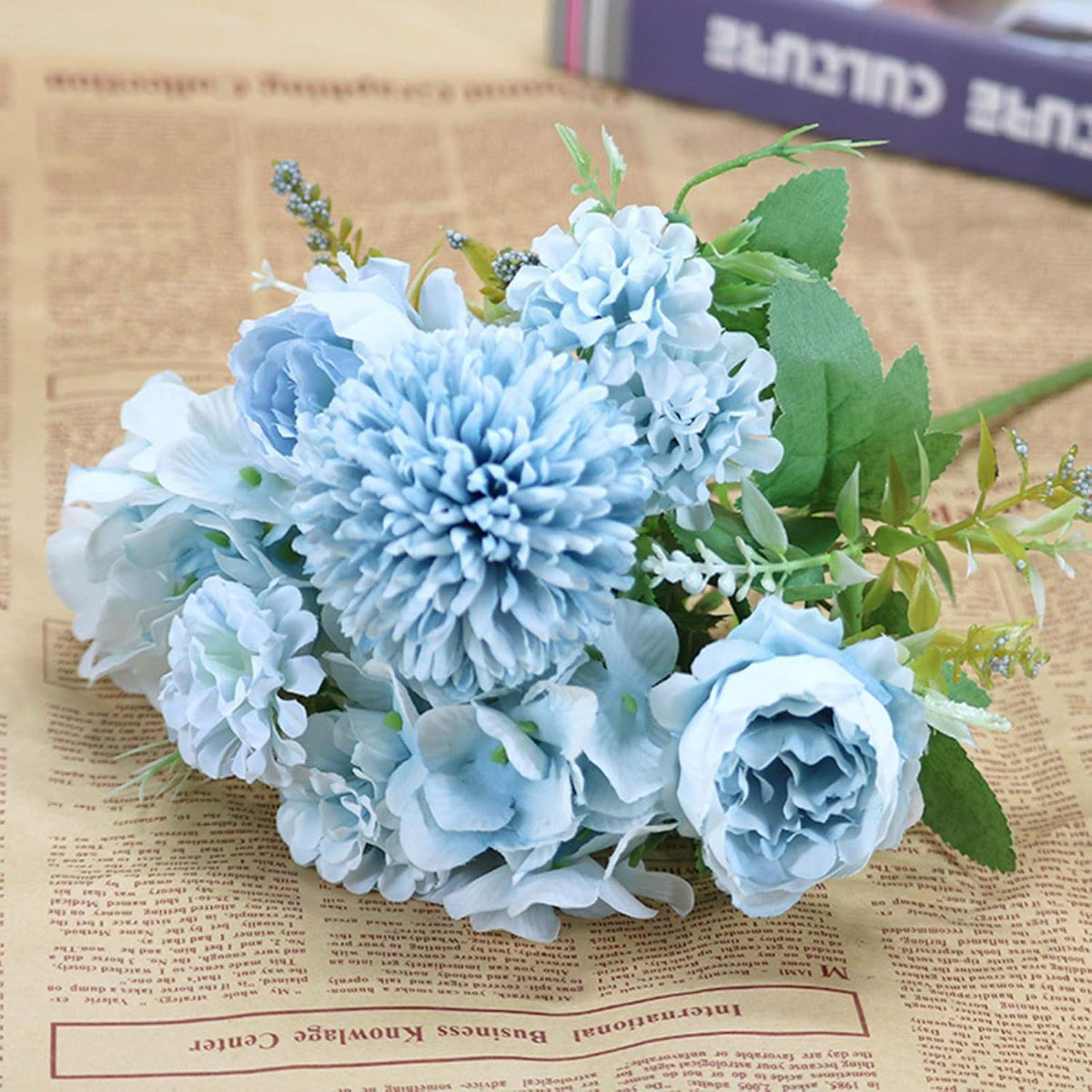 Ekhasa artificial flowers for pots - DIY wreath project