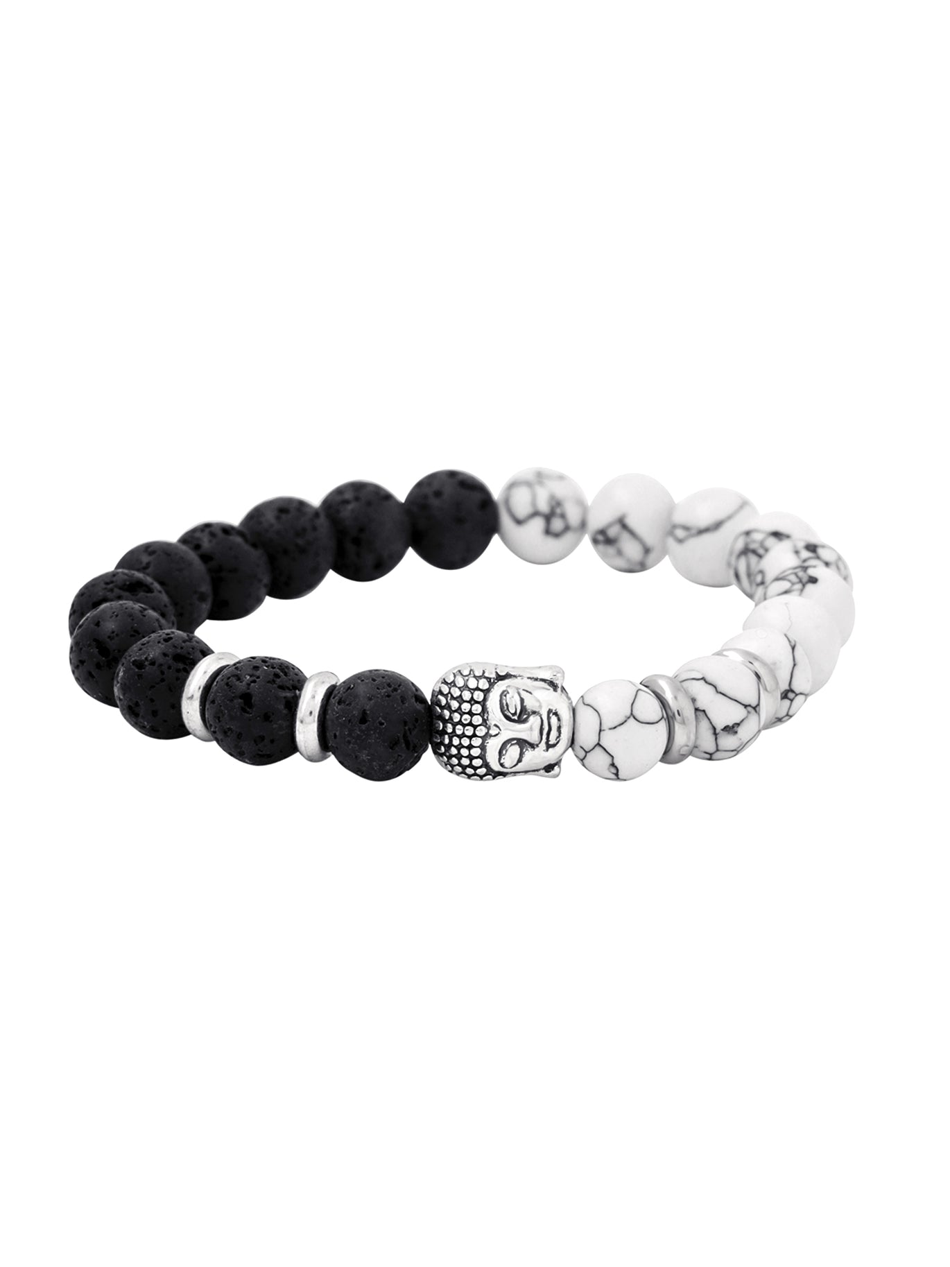 Yellow Chimes Bracelets for Men and Boys Black Link Curb Chain