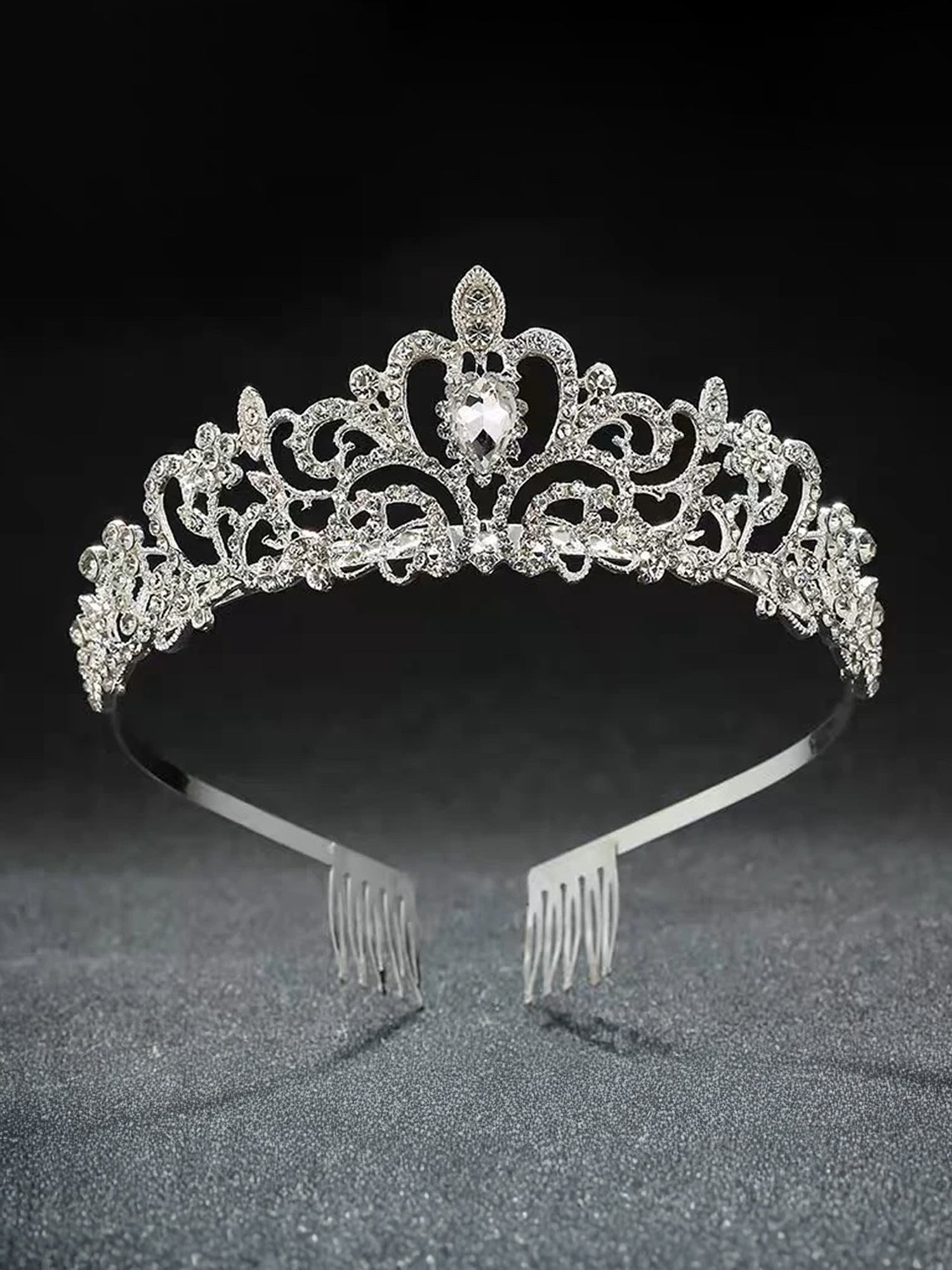 Yellow Chimes crown - Glamorous gift for women and girls