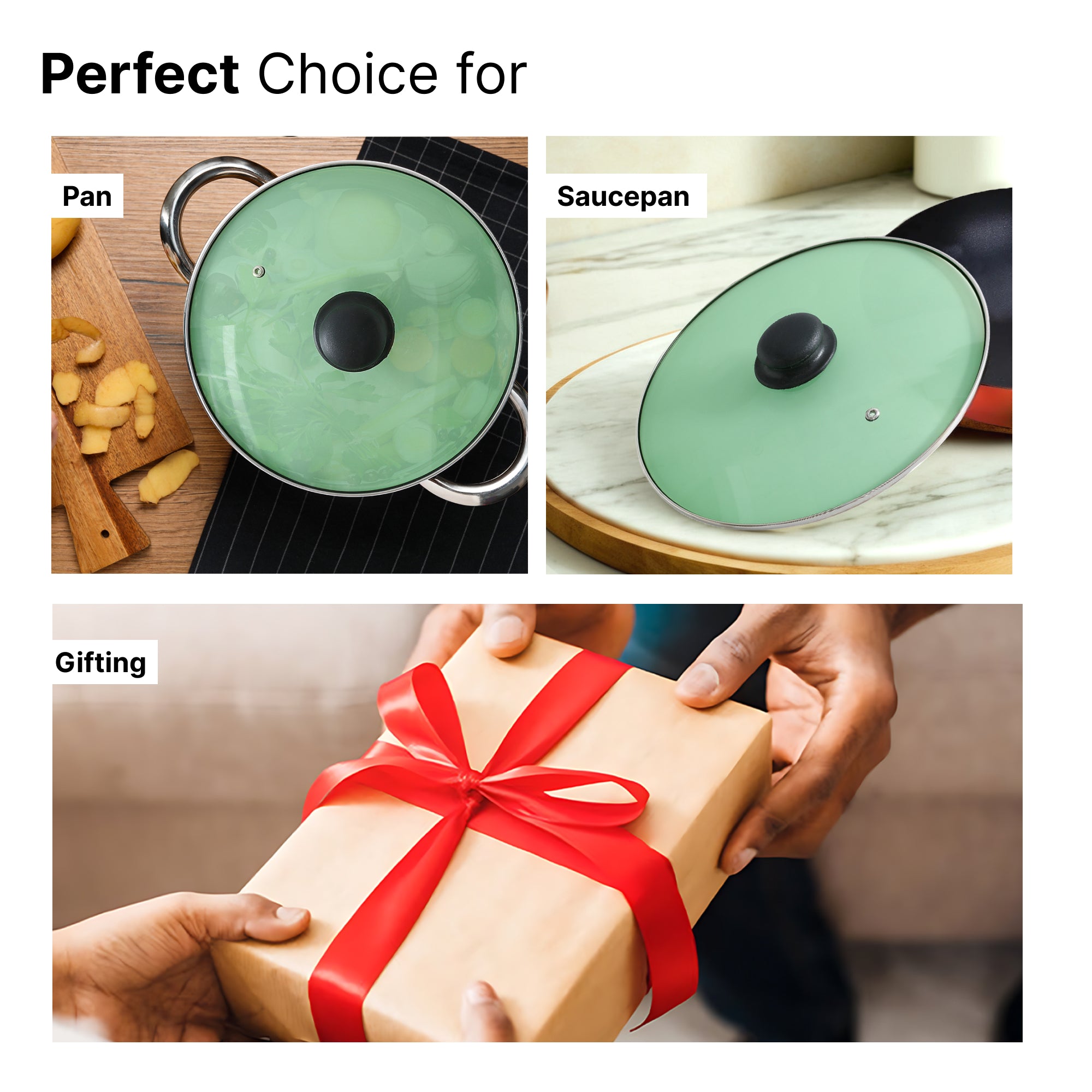 The Better Home glass lid - stylish and functional kitchen essential