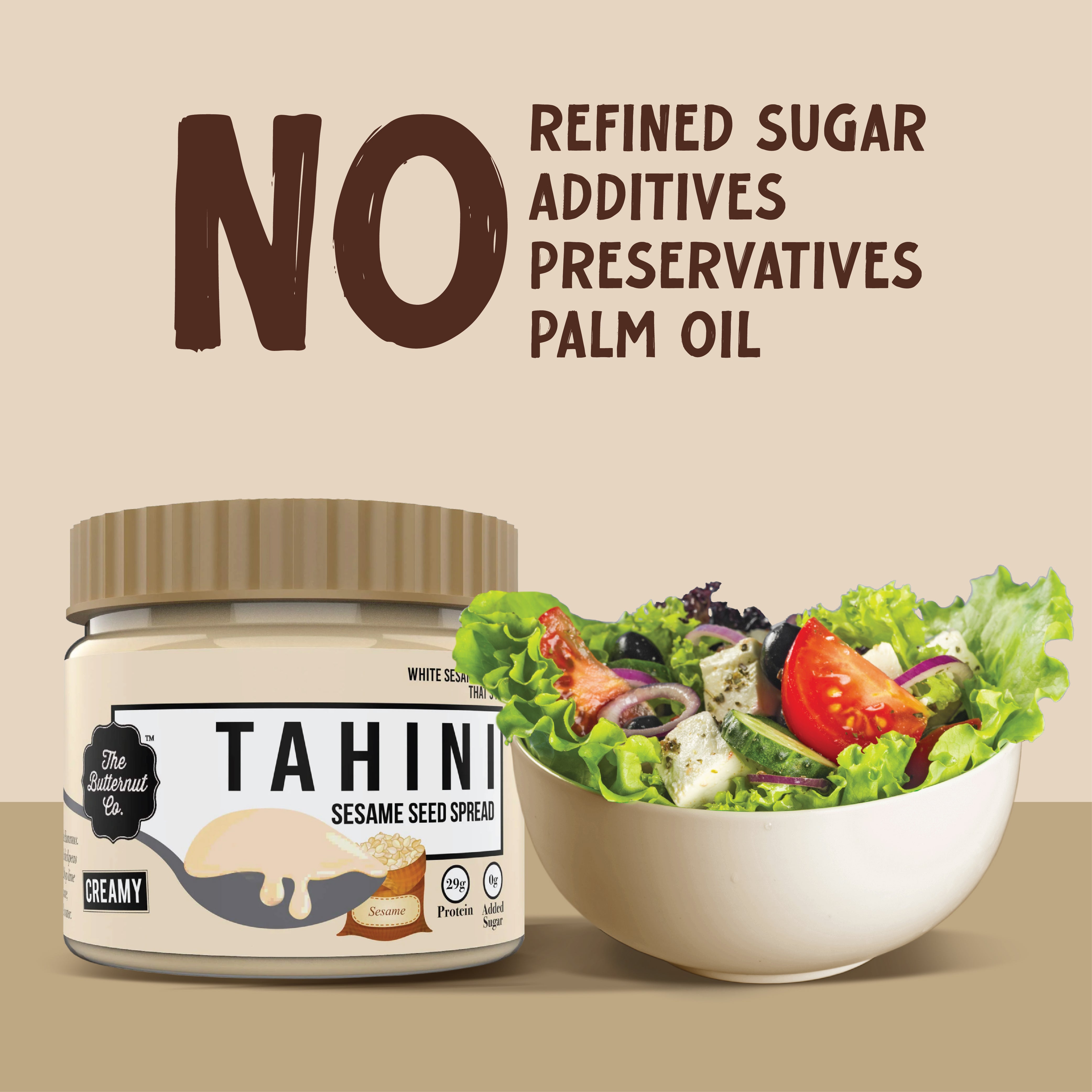 The Butternut Co. Tahini - ideal for creamy hummus