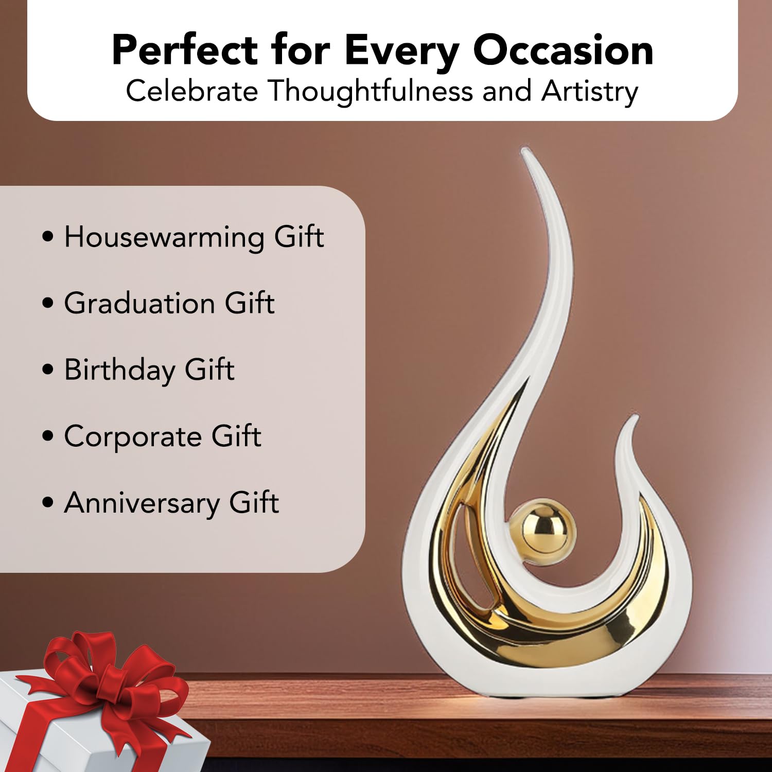 Ekhasa modern figurines - decorative gift for home