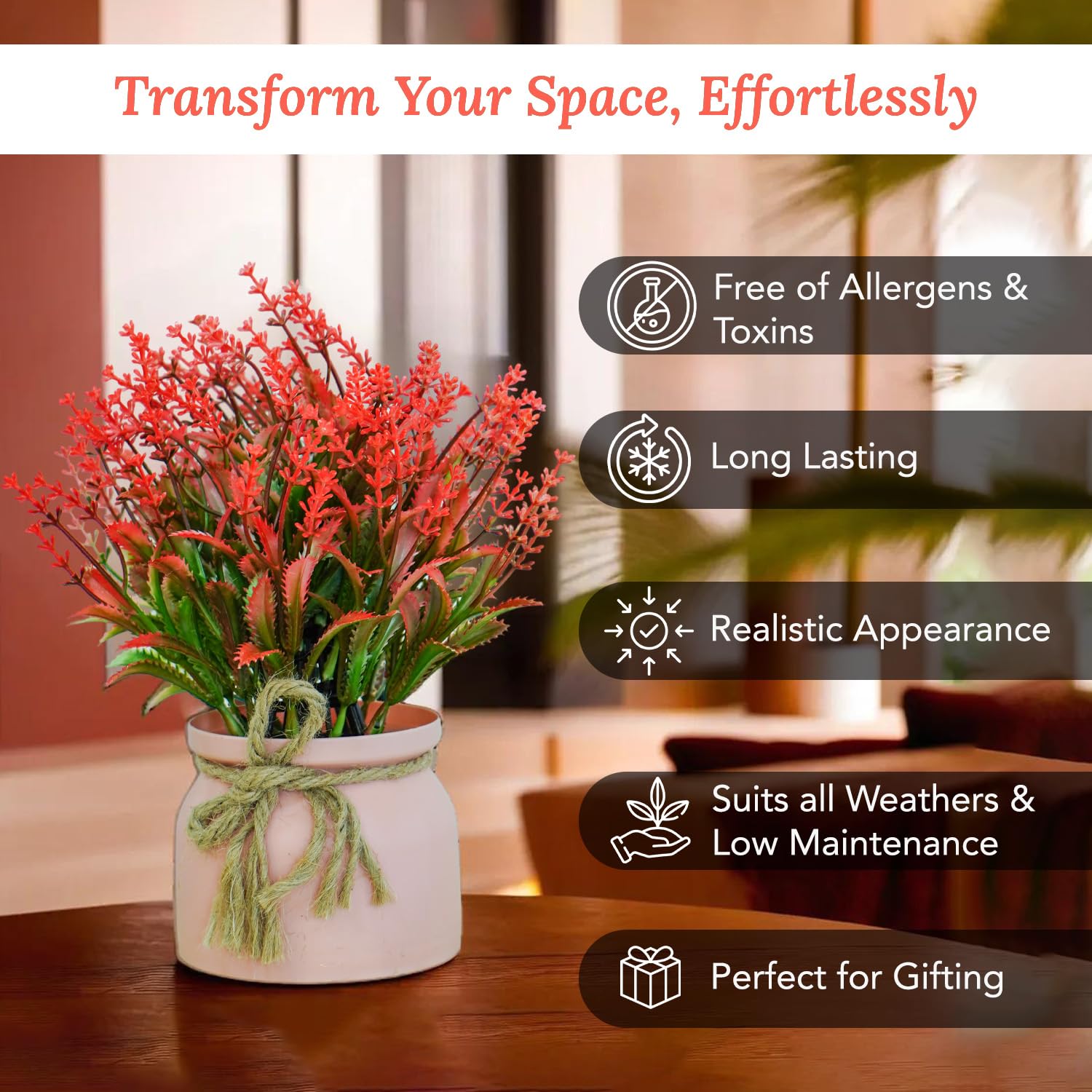 Ekhasa flower vase - Stylish table arrangement