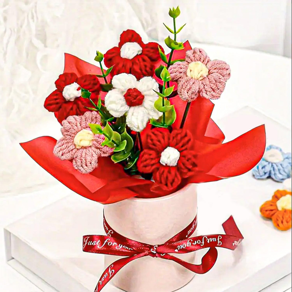 Ekhasa Woolen Bouquet - Festive Celebration Decoration