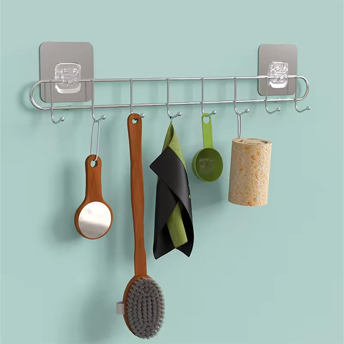 Kuber Industries pack of 6 hooks - space-saving kitchen organizer