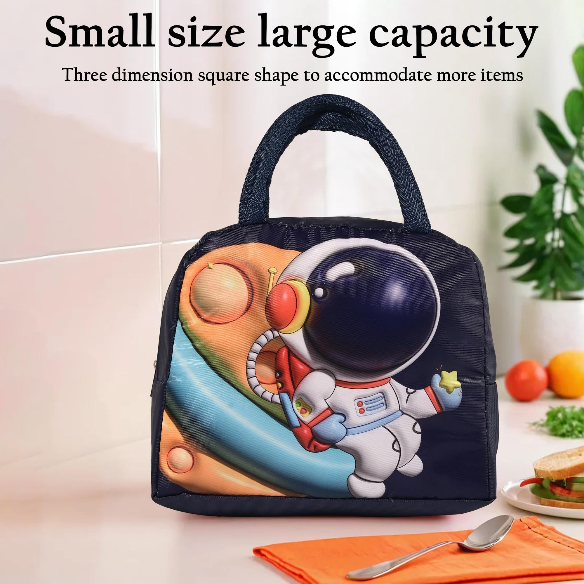 Kuber Industries children's lunch bag - stylish astronaut design