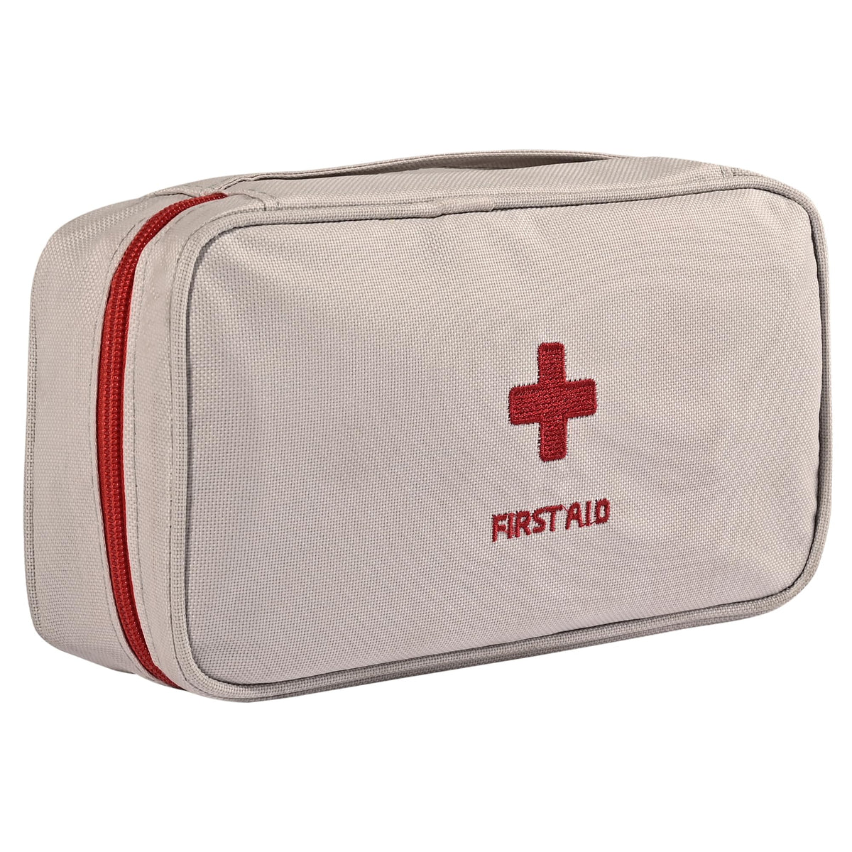 Kuber Industries Grey Medicine Pouch - Outdoor Safety Companion