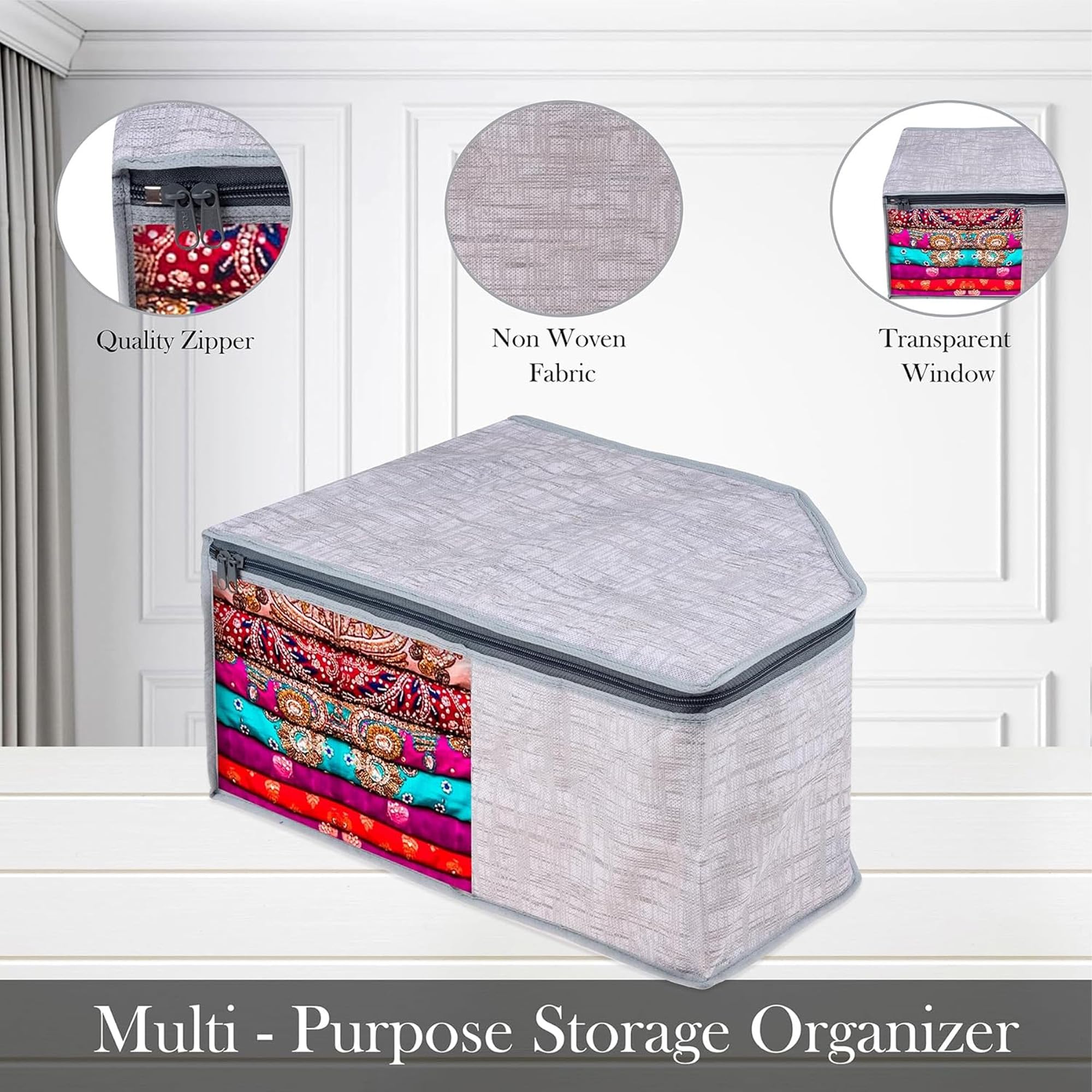 Kuber Blouse Cover - Protects garments from dust and wrinkles