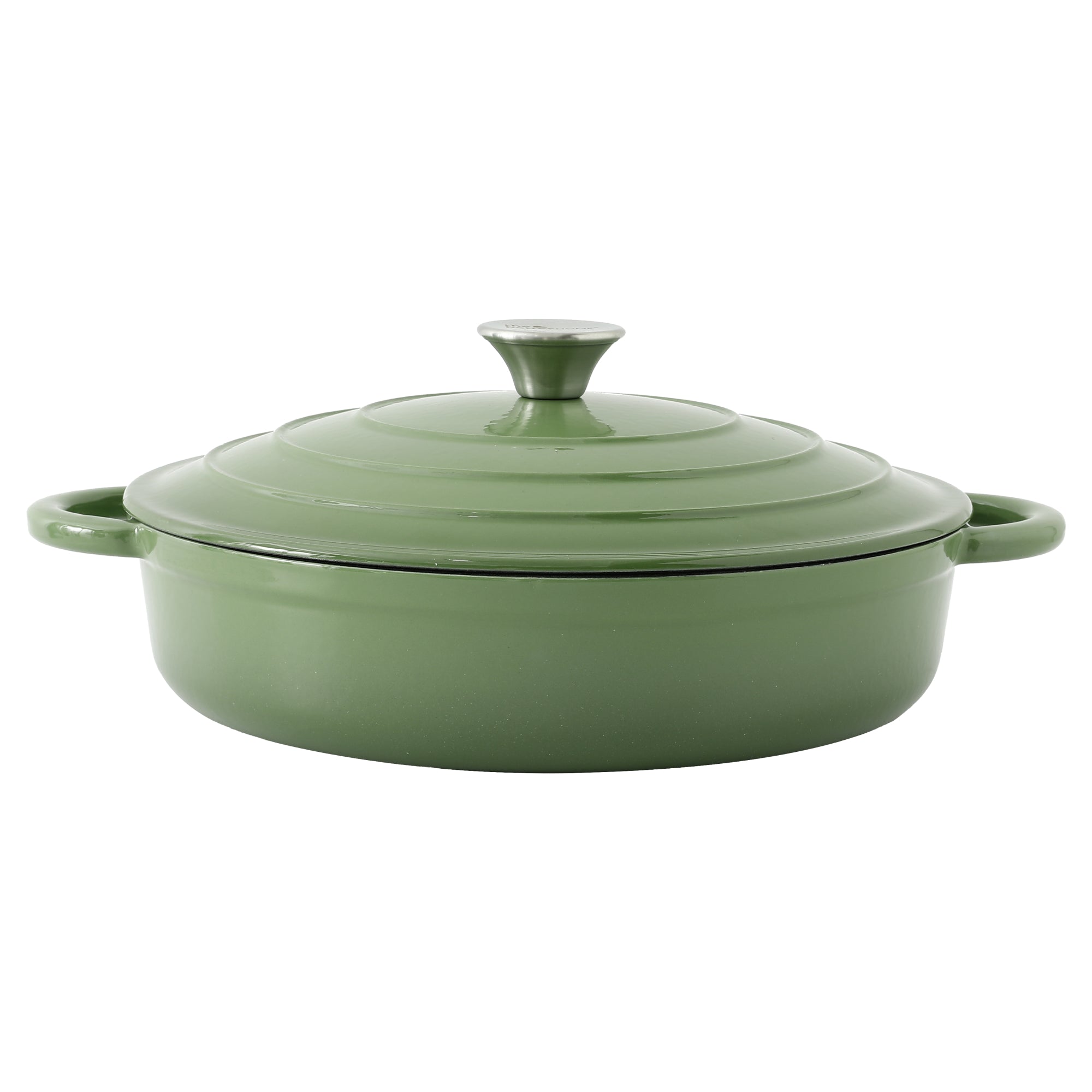 The Better Home green cast iron cookware - stylish for kitchen decor