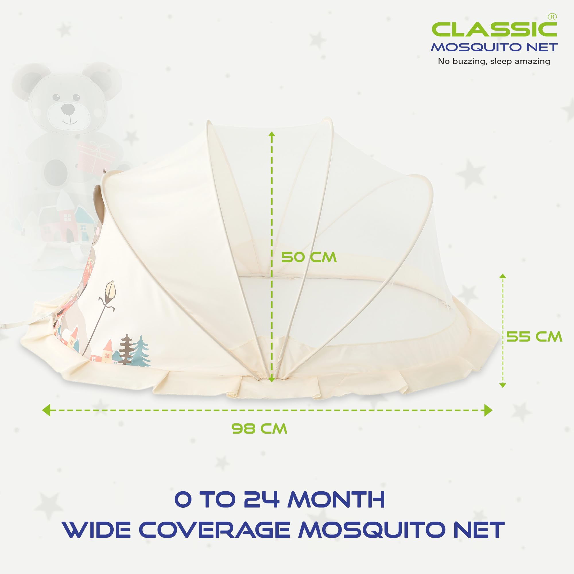 Classic Mosquito Net breathable polyester net - home safety