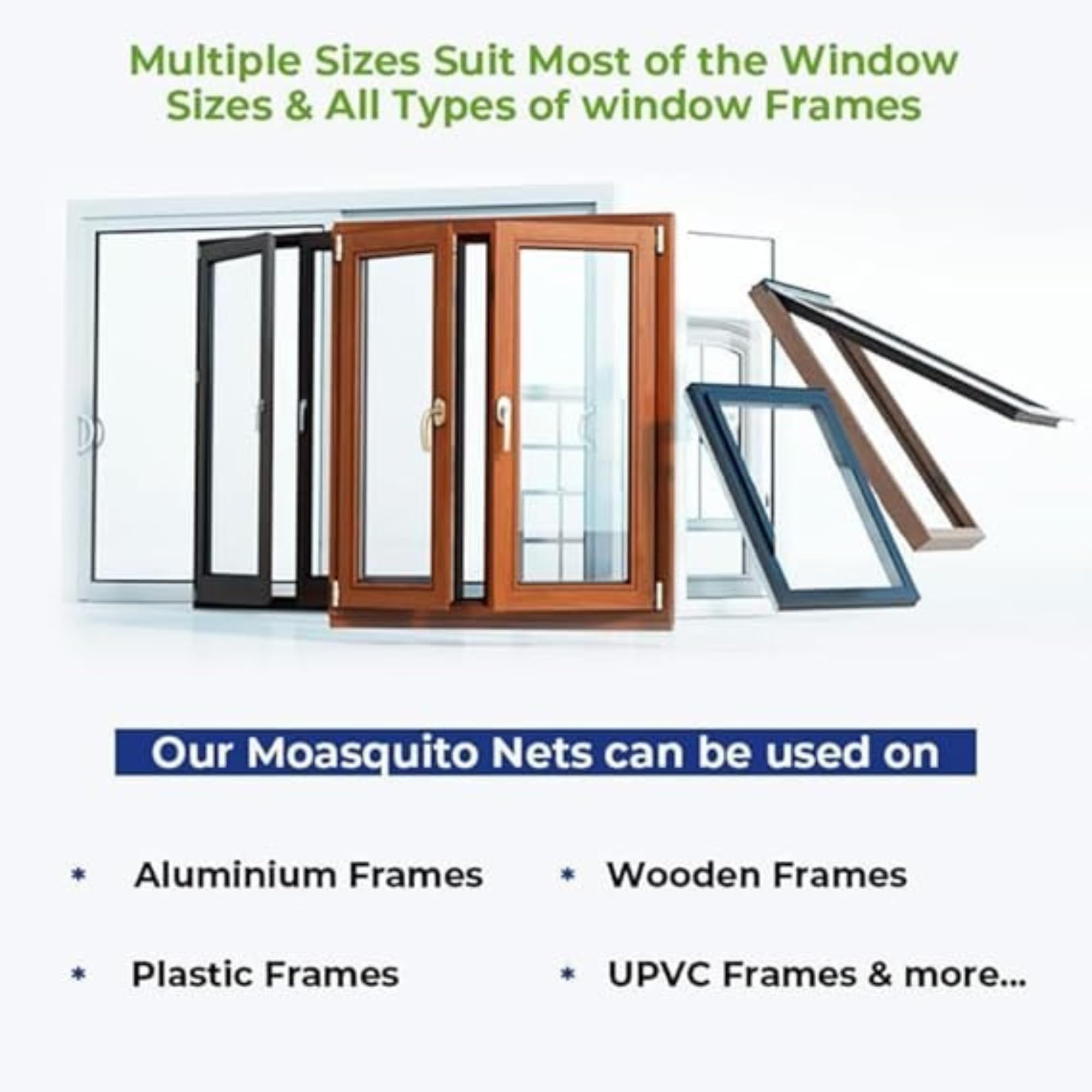 Classic Mosquito Net - Zipper window mosquito net installation