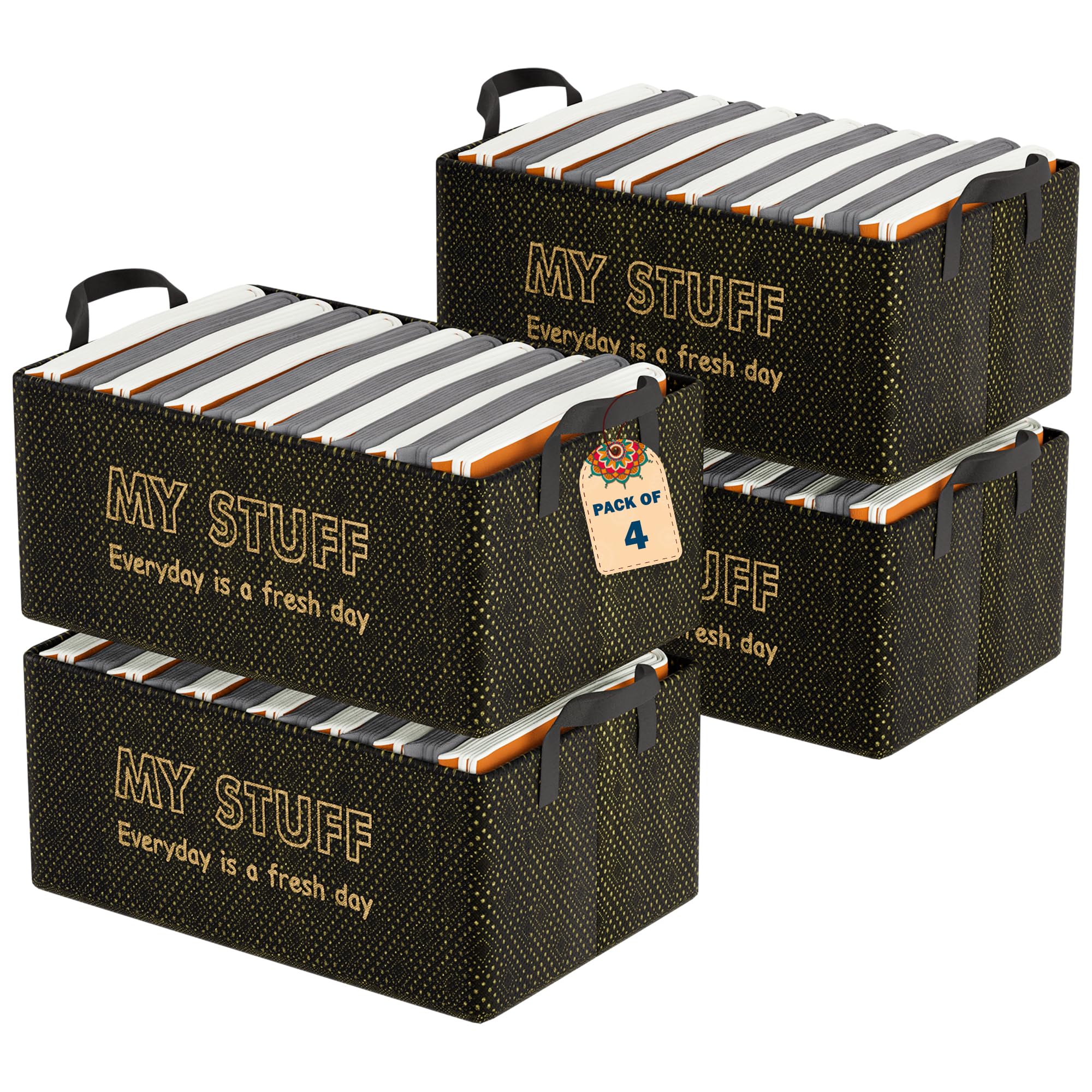 Kuber Industries wardrobe organizer - space saving