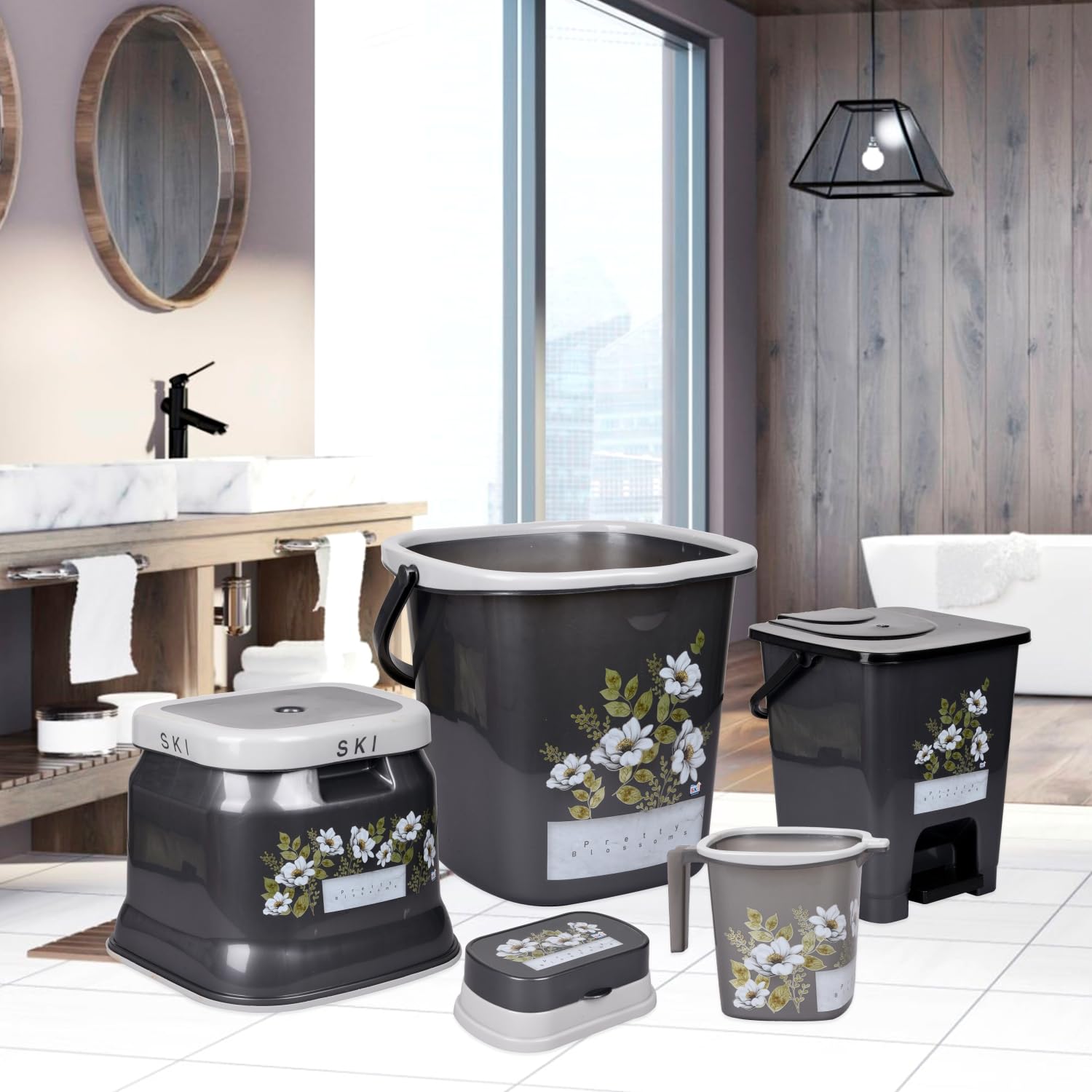Kuber Industries dustbin - Space-saving waste management
