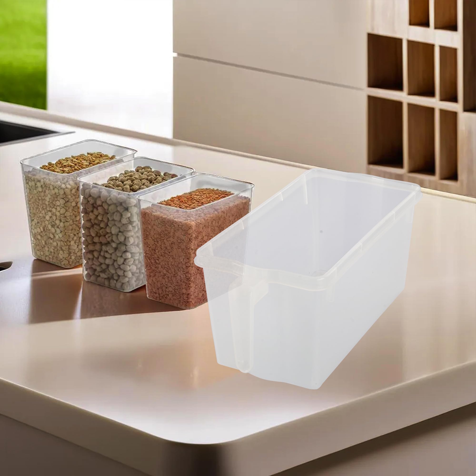 Kuber Industries fridge organizer - easy access boxes
