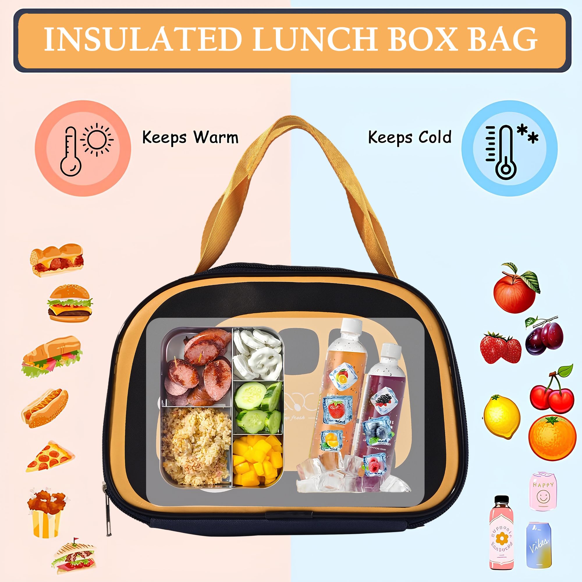 Kuber Industries insulated lunch bag - picnic ready
