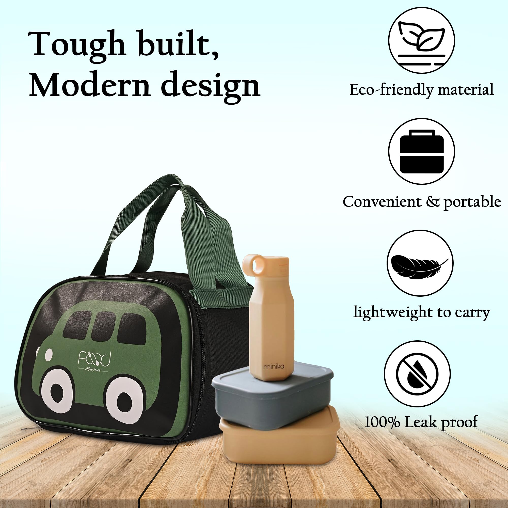 Kuber Industries kids lunch bag - school use