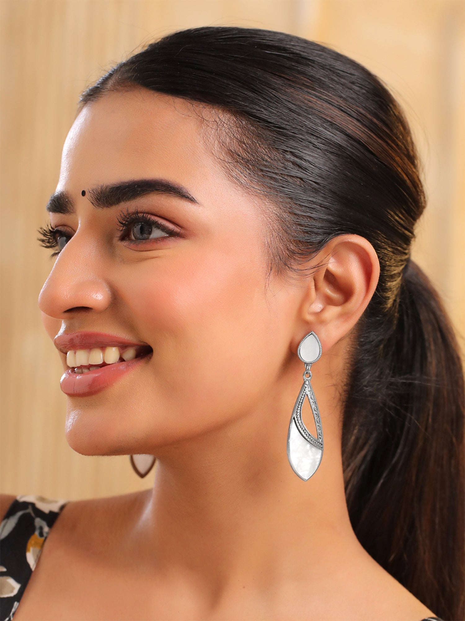 Yellow Chimes earrings - Stylish look for school