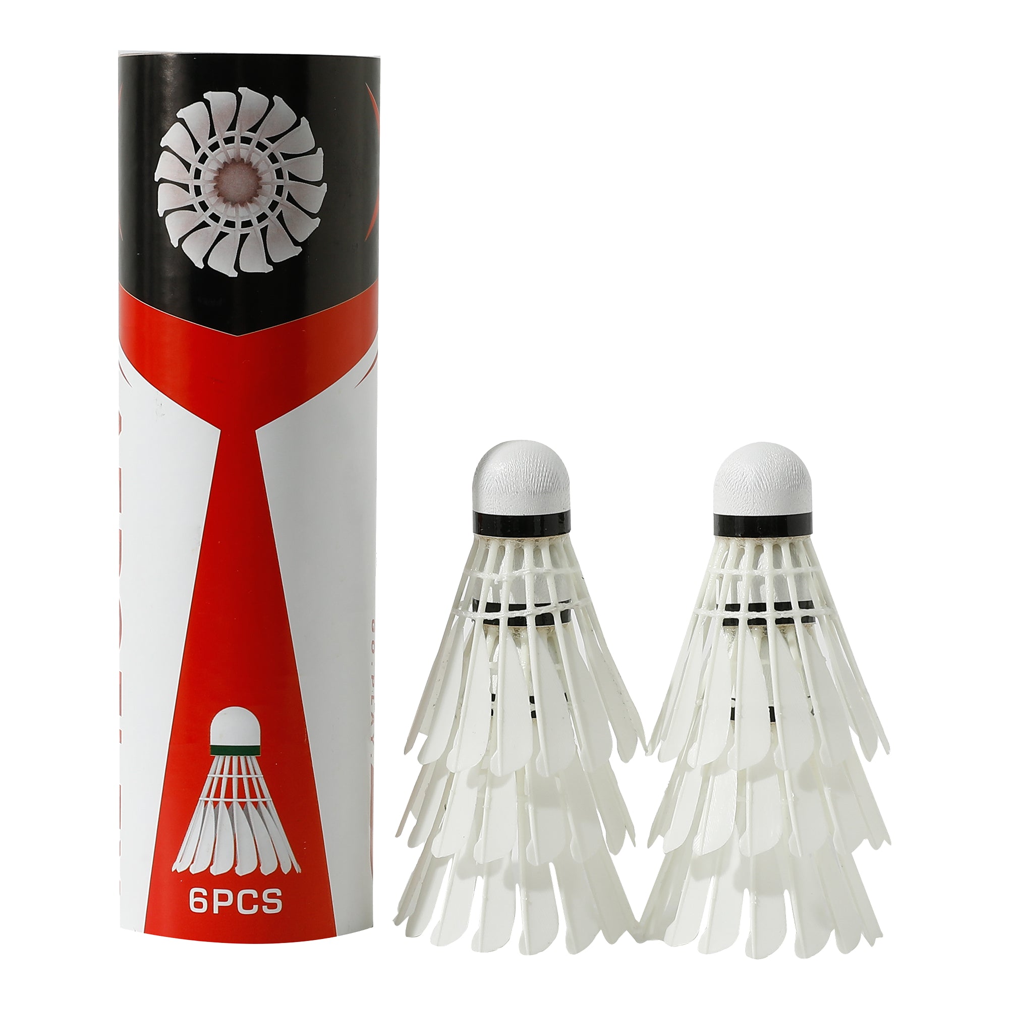 Exploding Shurttlecocks Buy Pack of 6: Nylon Shuttlecocks - Stable Flight – GlobalBees Shop