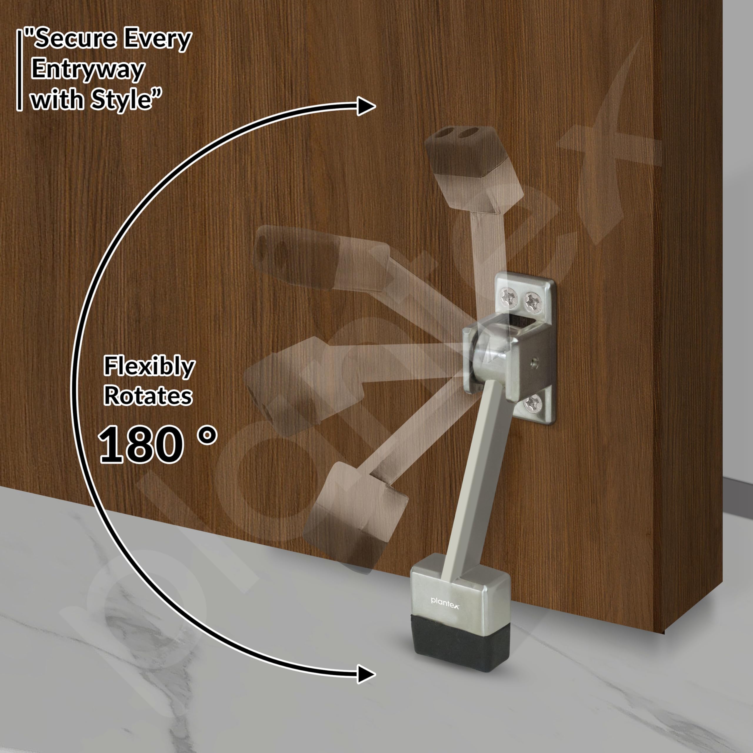Plantex door stopper - securing bedroom doors