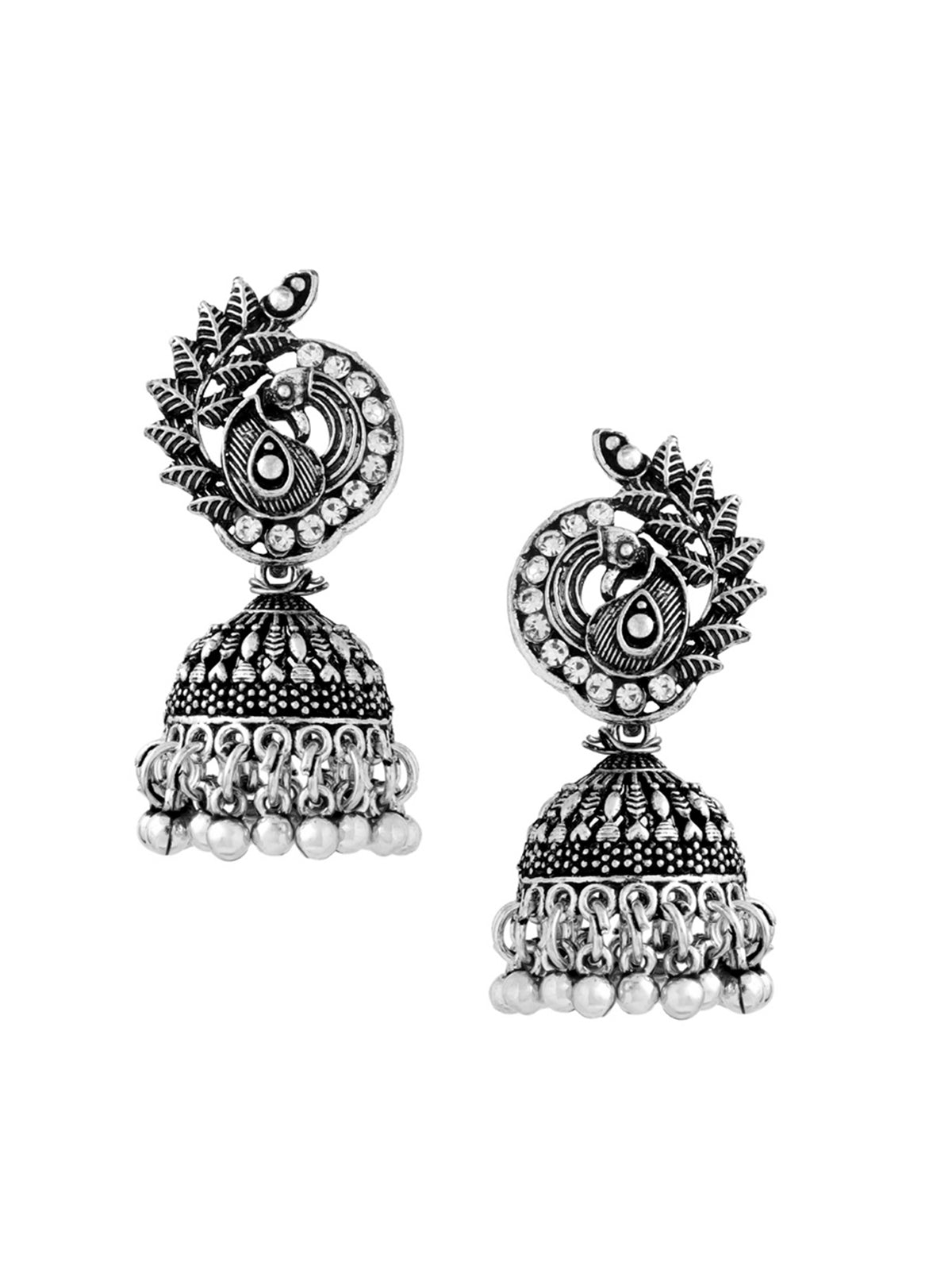 Yellow Chimes versatile jhumka earrings - used for casual outings