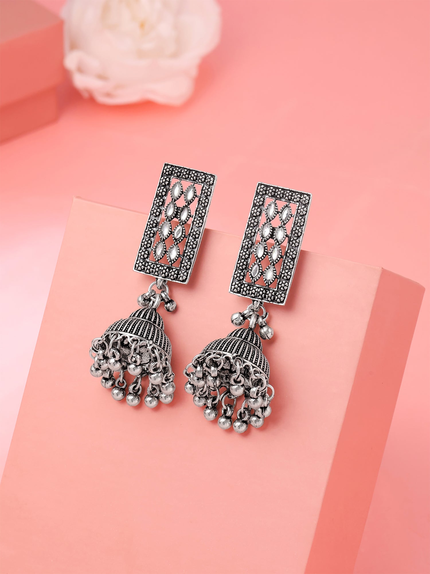 Yellow Chimes Jhumka Earrings - Beautiful gift for loved ones