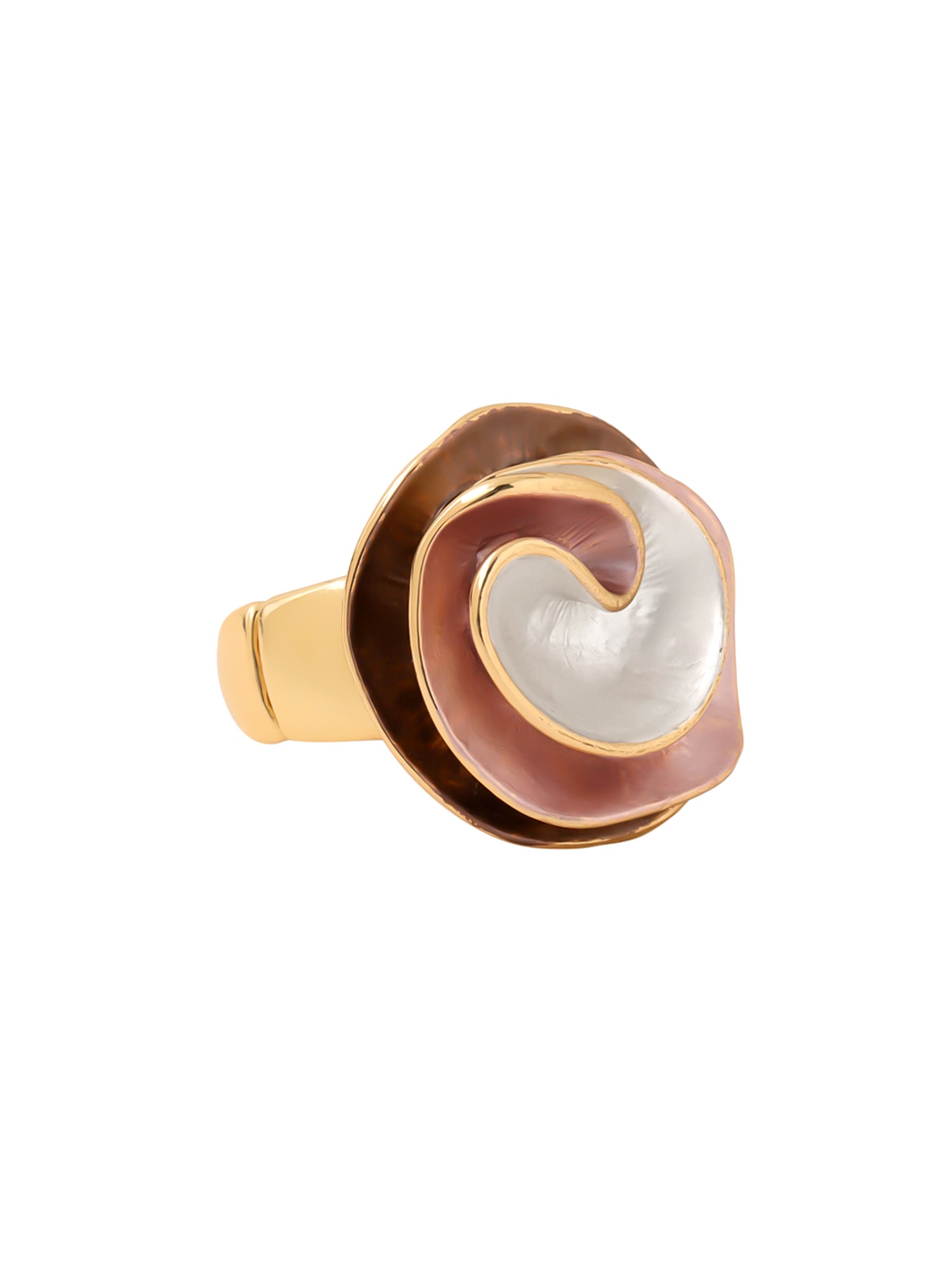 Yellow Chimes adjustable ring - versatile fashion piece
