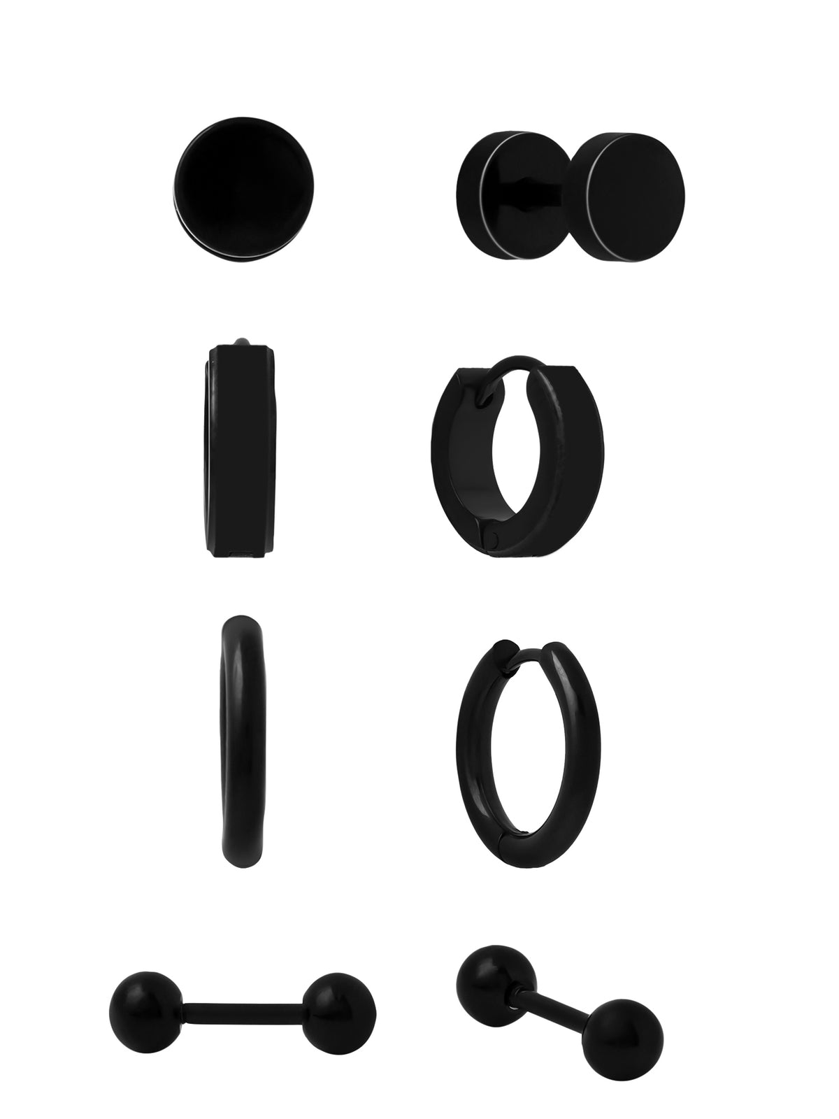Elegant packaging of men's earrings - gift-ready