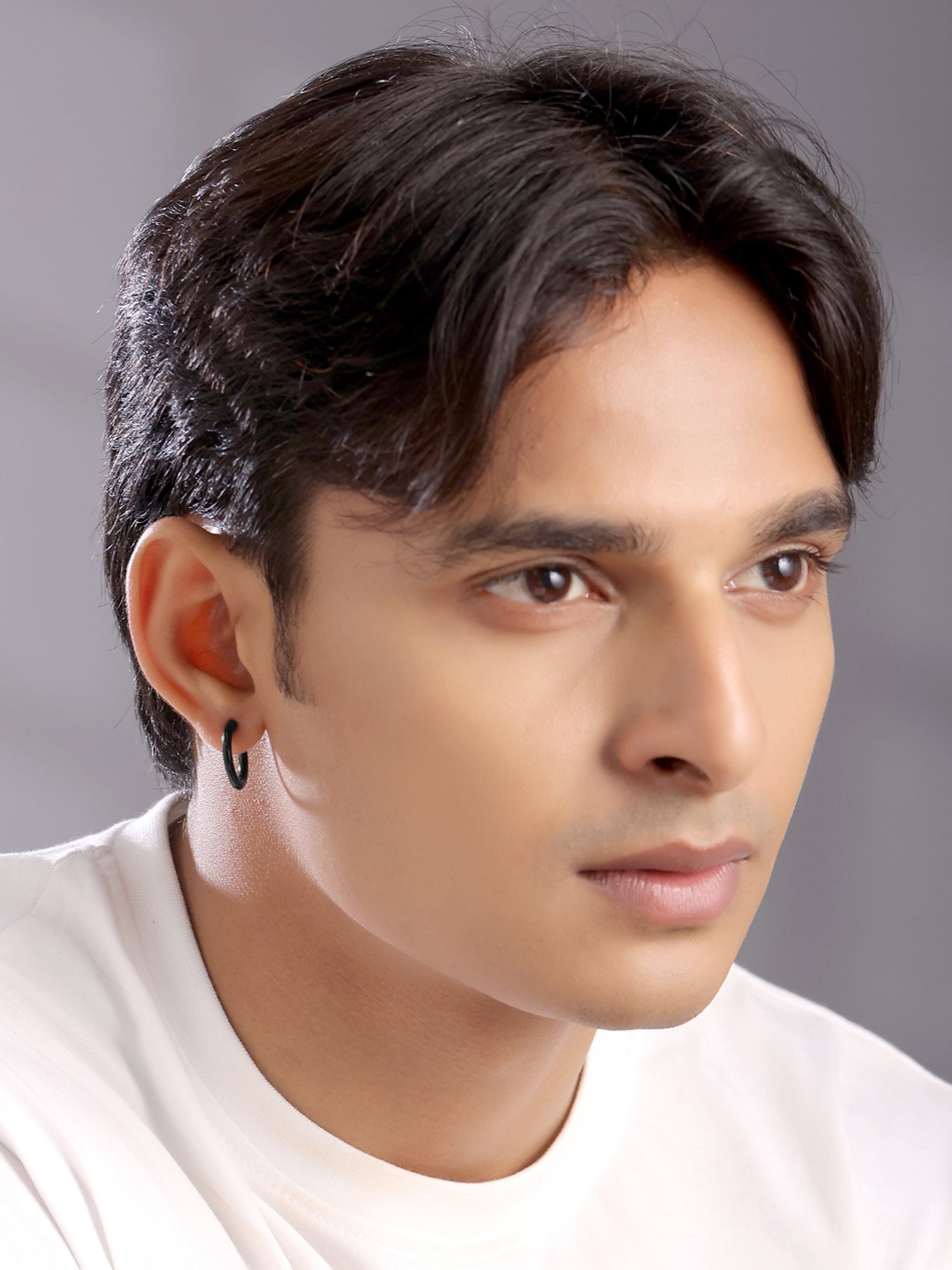 Men's earrings - stylish addition for office wear