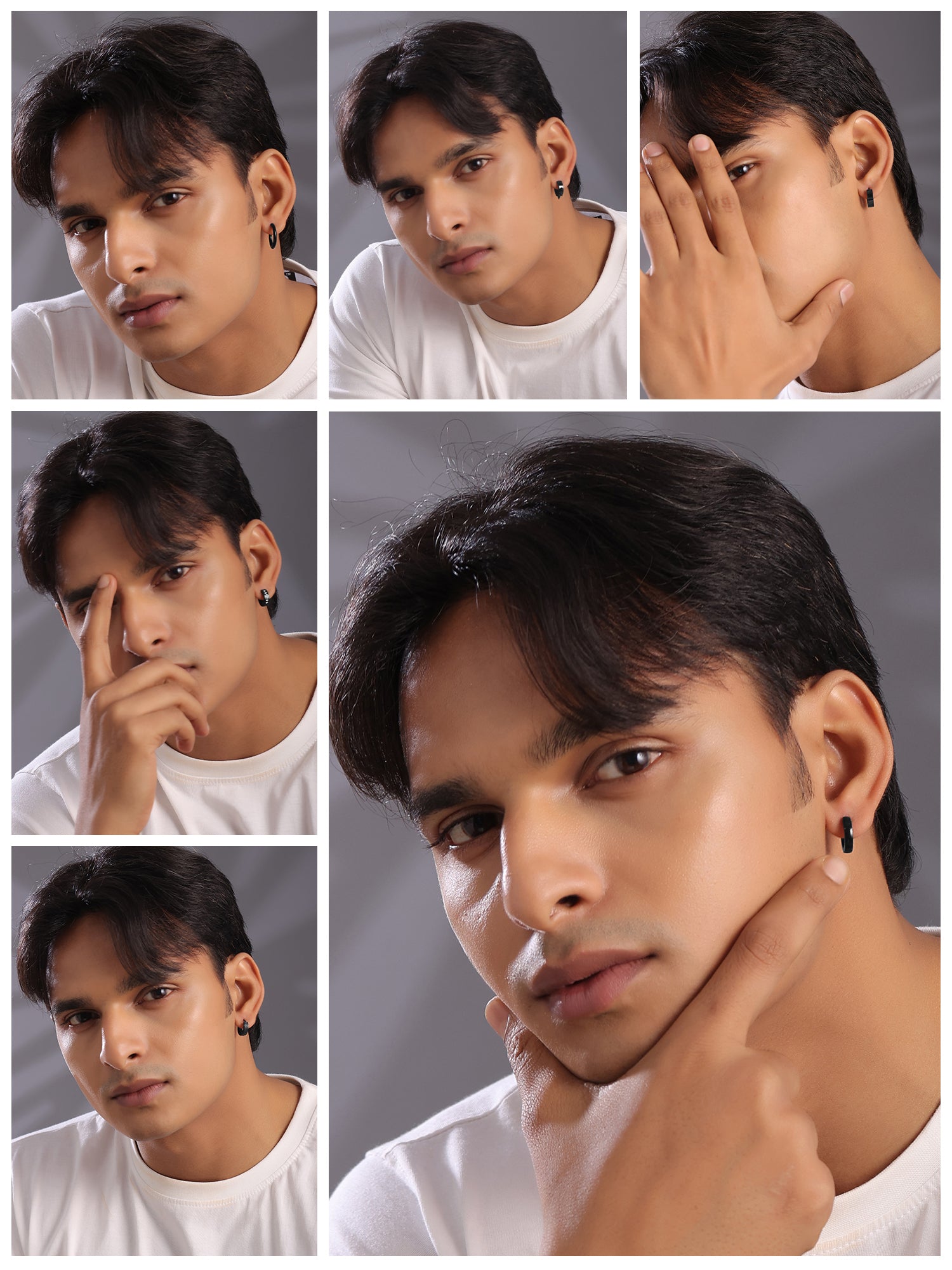 Yellow Chimes Men's Earrings - Trendy Style