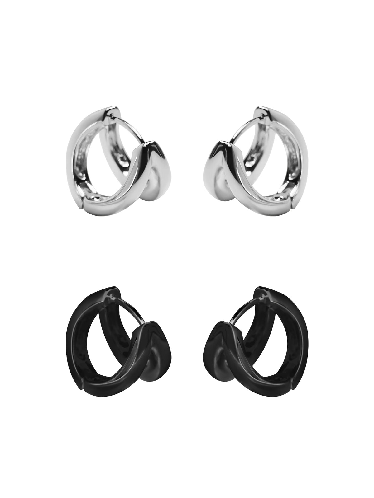 Yellow Chimes quality men's earrings - anniversary present