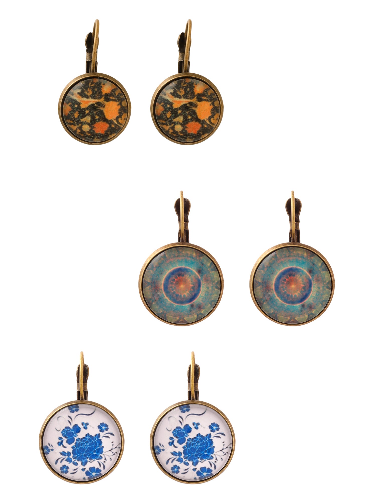 Yellow Chimes trendy earrings - complement your outfit