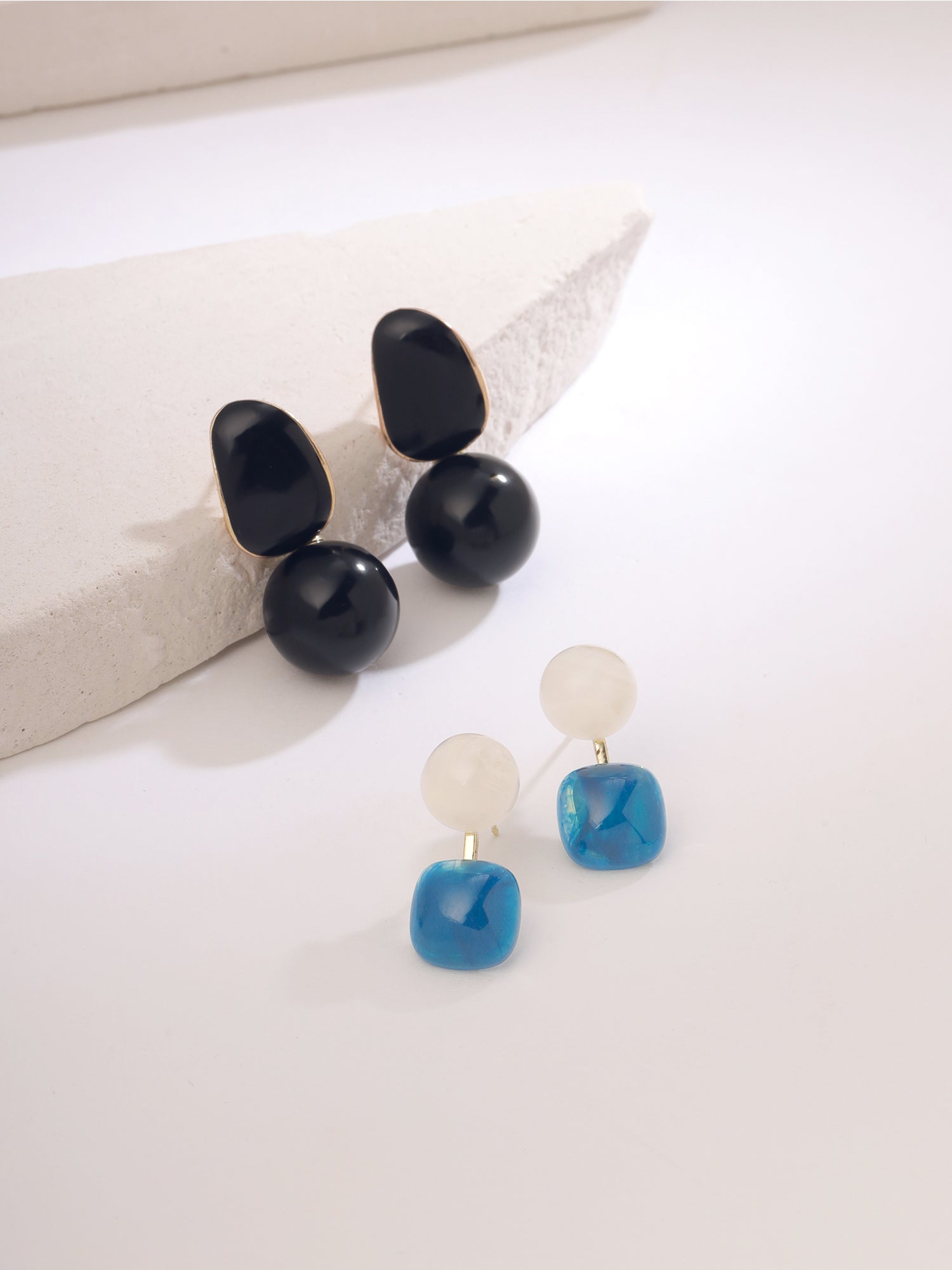 Yellow Chimes trendy earrings set - enhance your outfit
