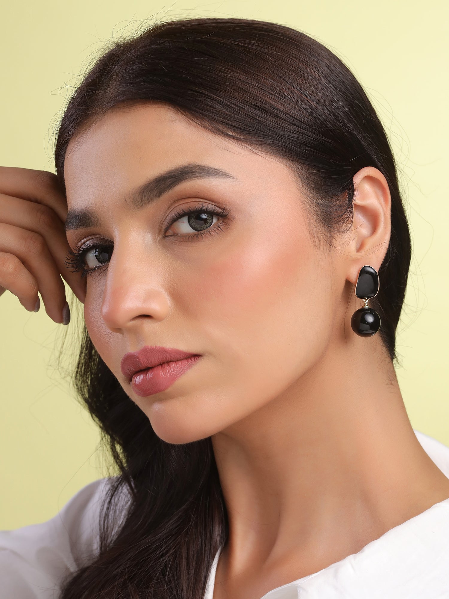 Yellow Chimes lightweight earrings - daily wear for women