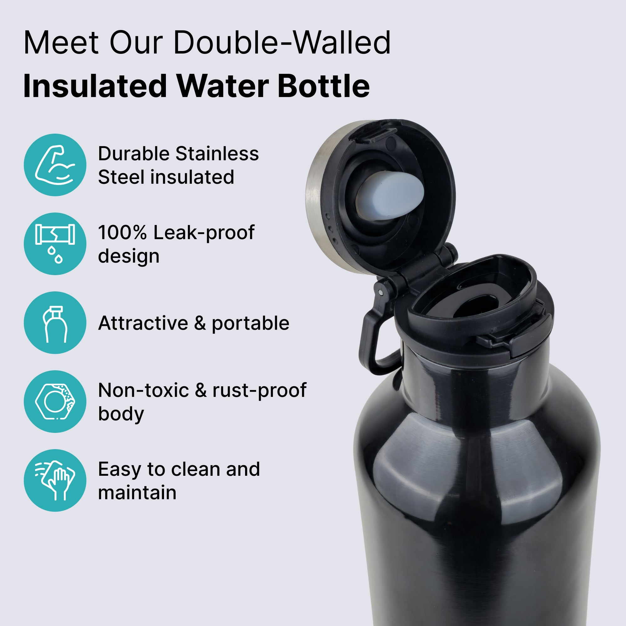 The Better Home Insulated Water Bottle - Stylish drinkware