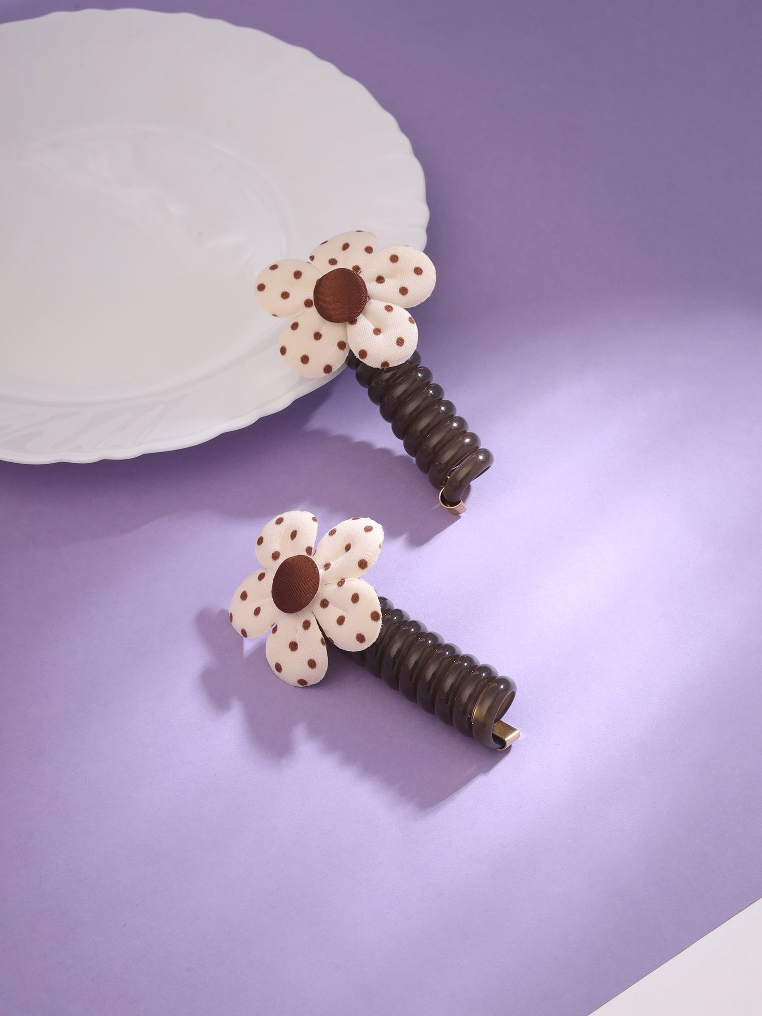 Yellow Chimes Ponytail Holders - Secure grip for any occasion