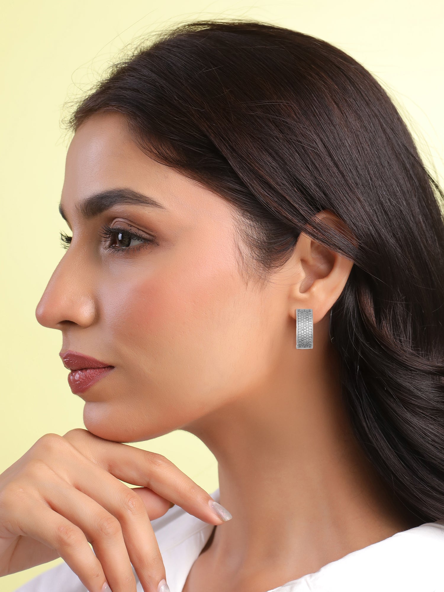 Yellow Chimes fashion earrings - versatile accessory for casual outings