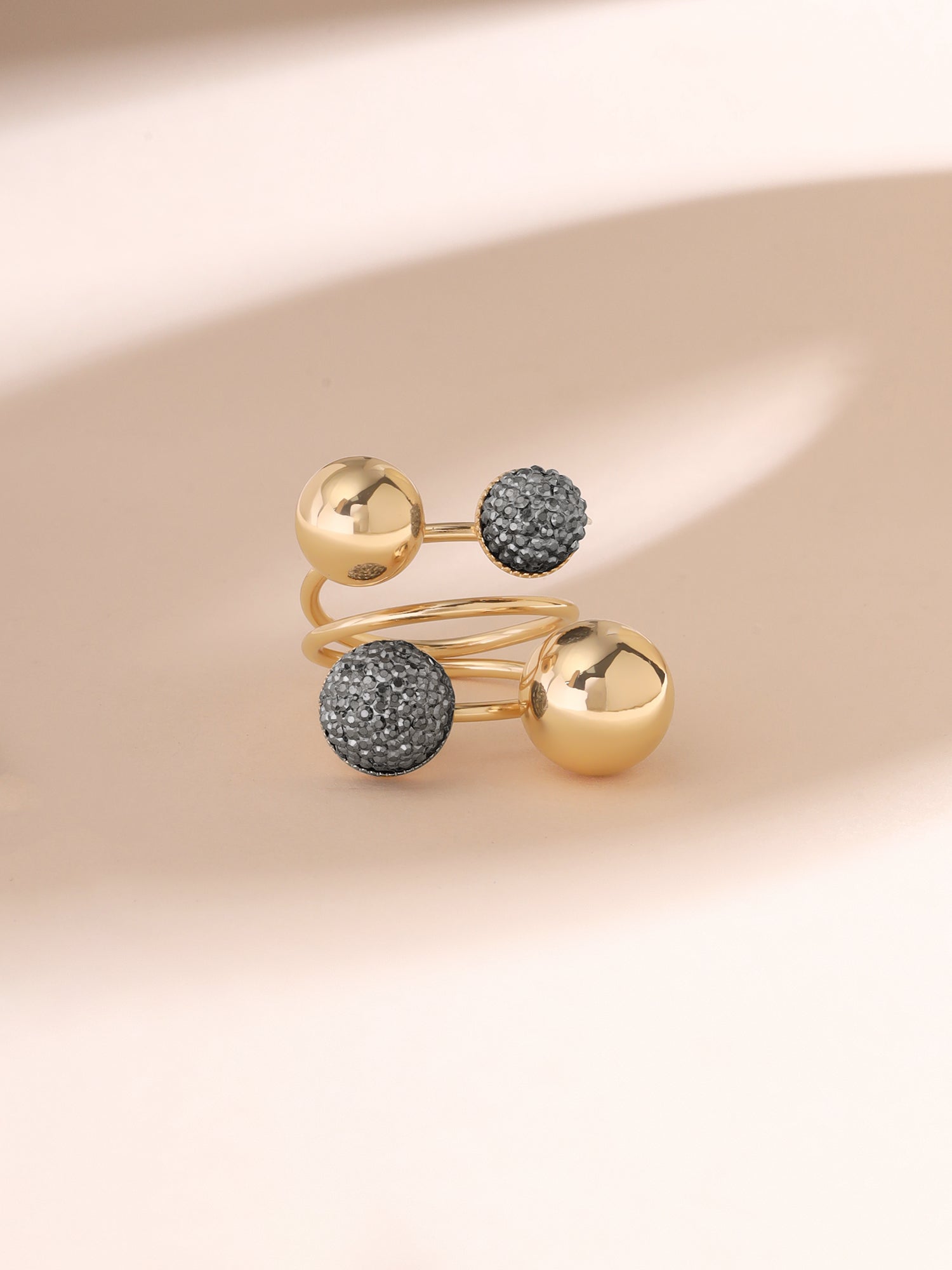 Yellow Chimes womens ring - stunning jewelry for casual hangouts