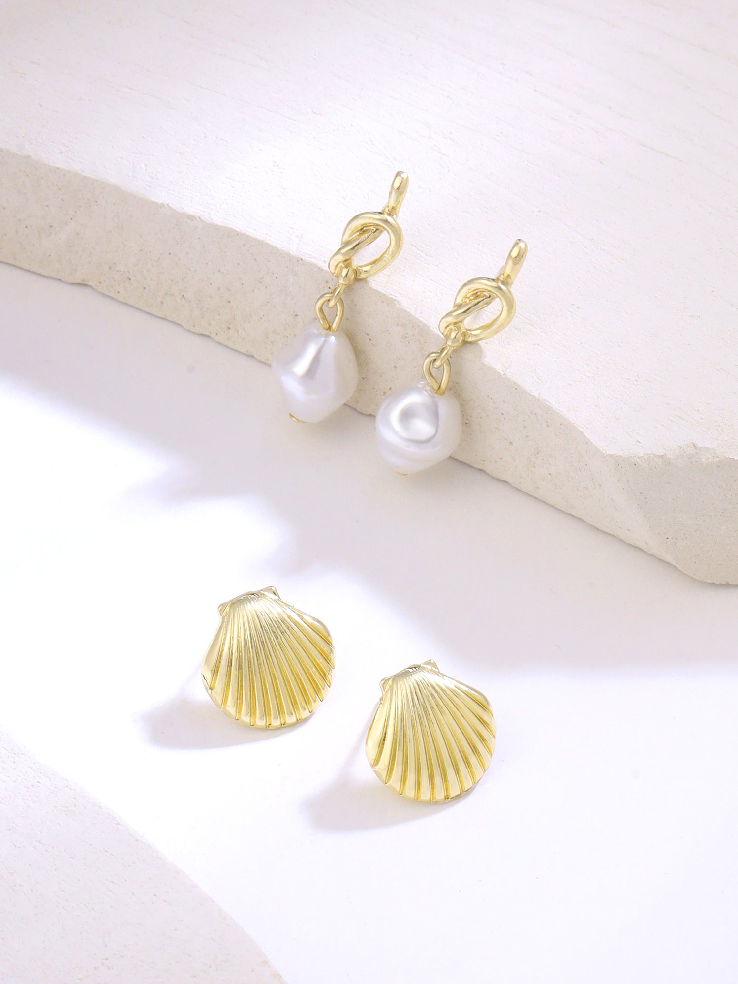Yellow Chimes pearl drop earrings - versatile for any occasion