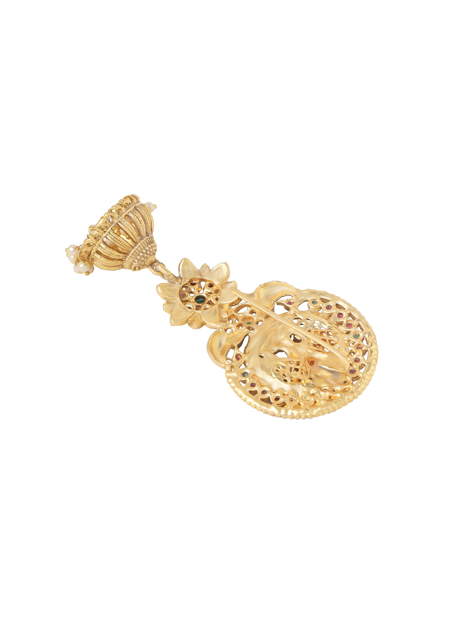 Yellow Chimes hair accessory - traditional wedding style